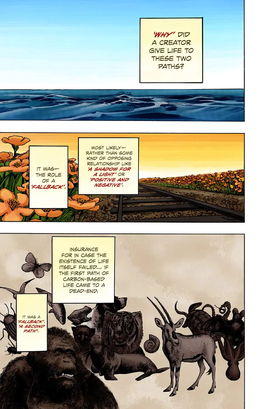 JoJo's Bizarre Adventure, Part 8: JoJolion Colored Manga — Chapter 99 — Page 17
