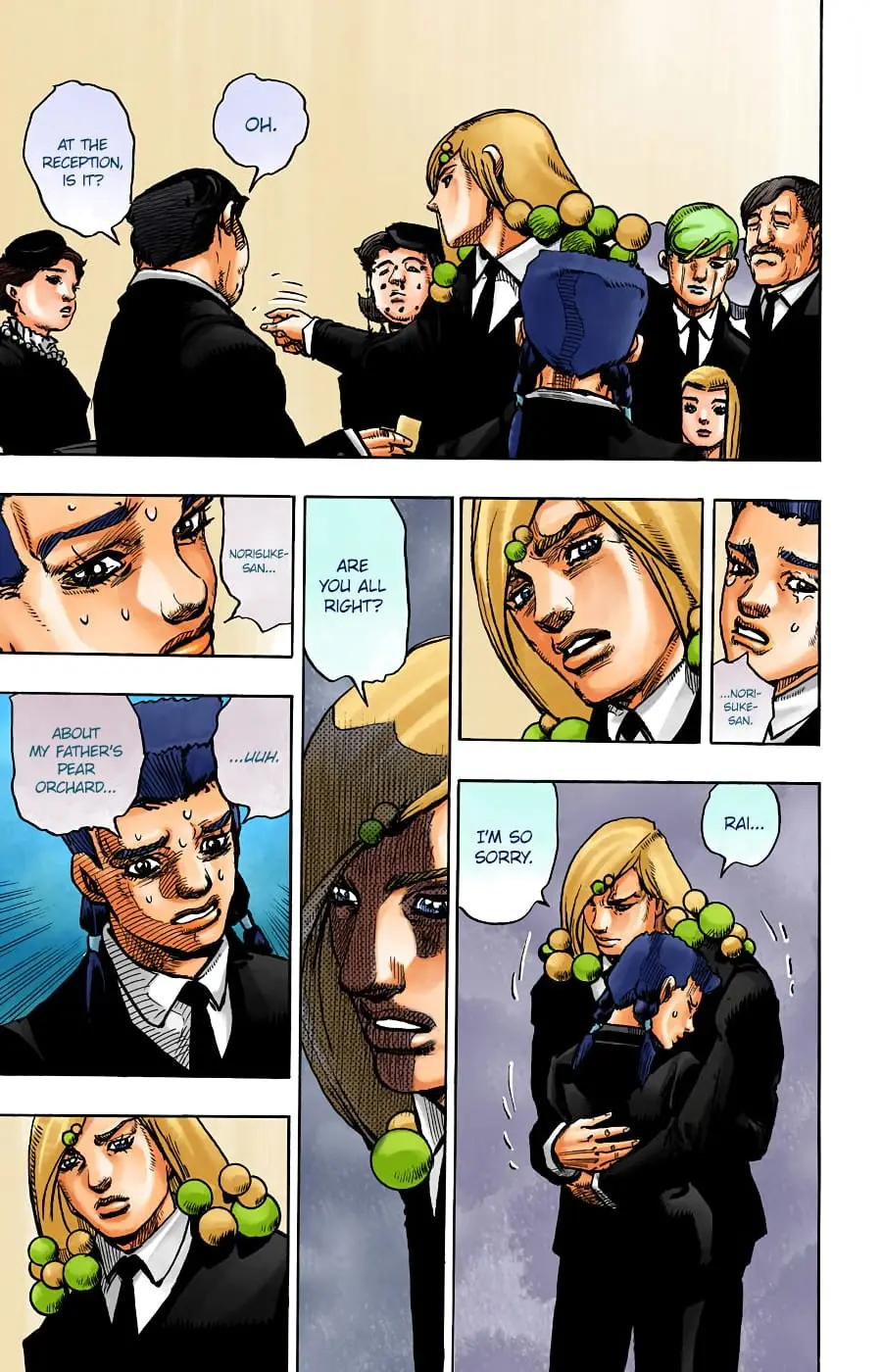 JoJo's Bizarre Adventure, Part 8: JoJolion Colored Manga — Chapter 99 — Page 23