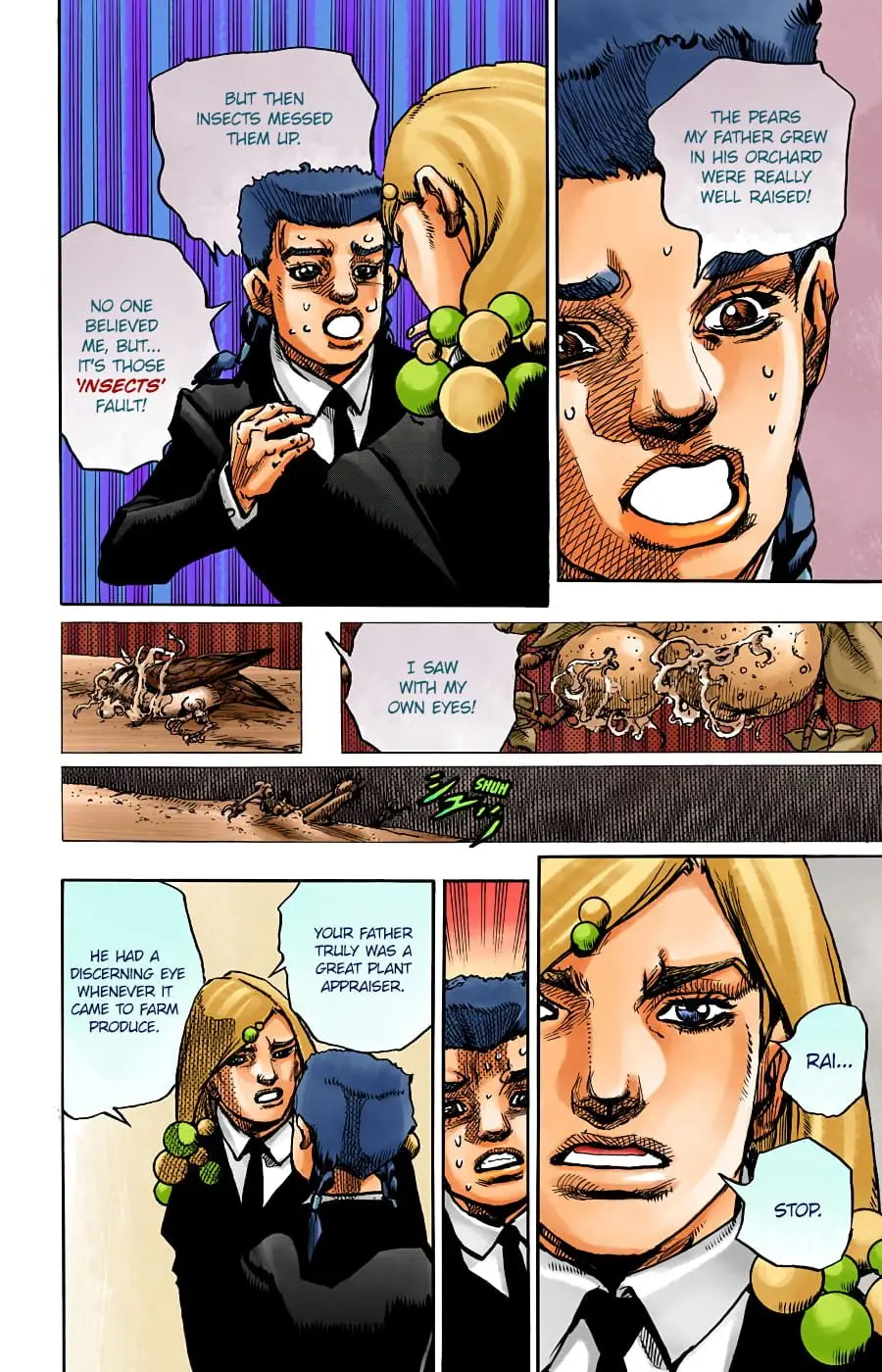 JoJo's Bizarre Adventure, Part 8: JoJolion Colored Manga — Chapter 99 — Page 24