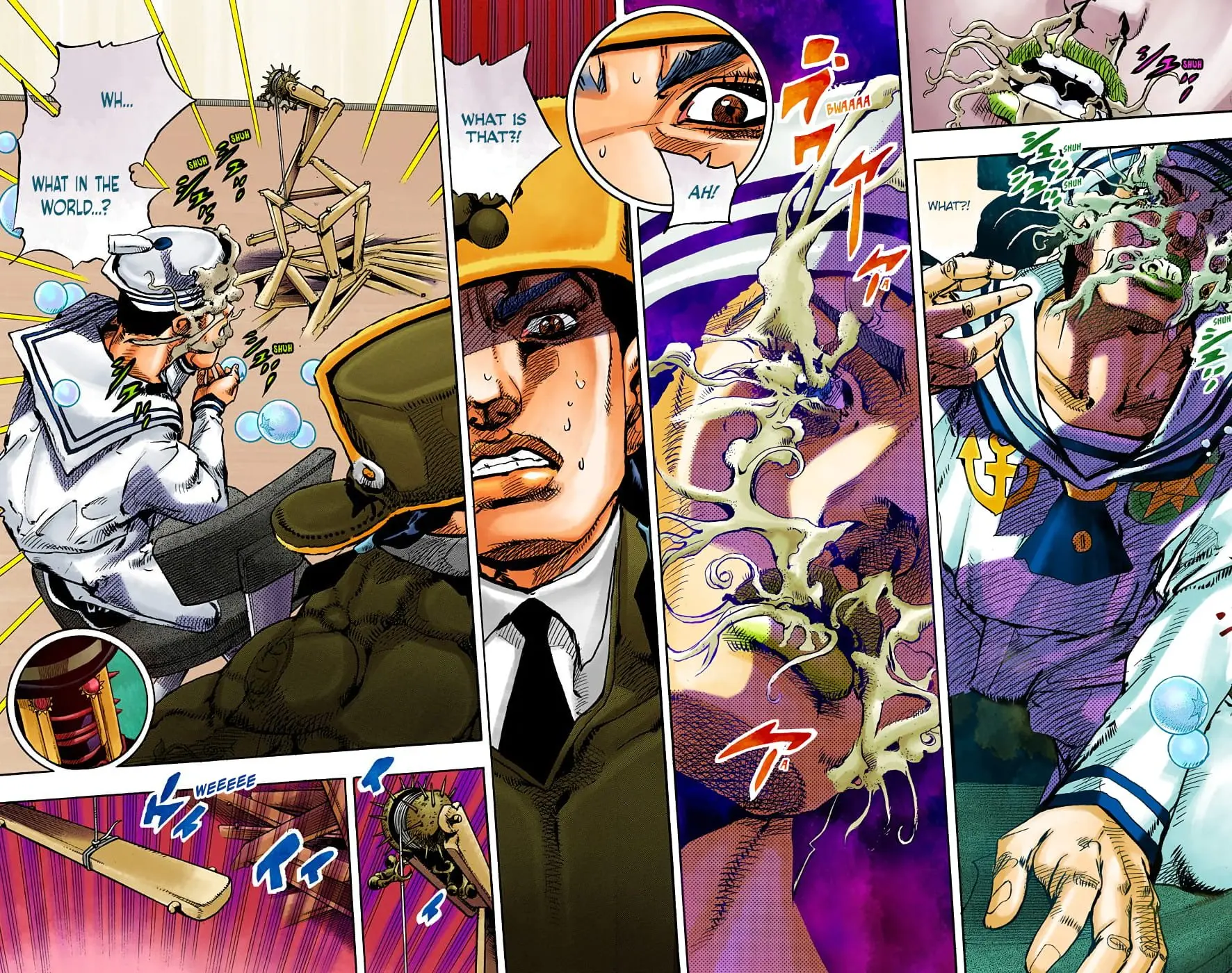 JoJo's Bizarre Adventure, Part 8: JoJolion Colored Manga — Chapter 99 — Page 34