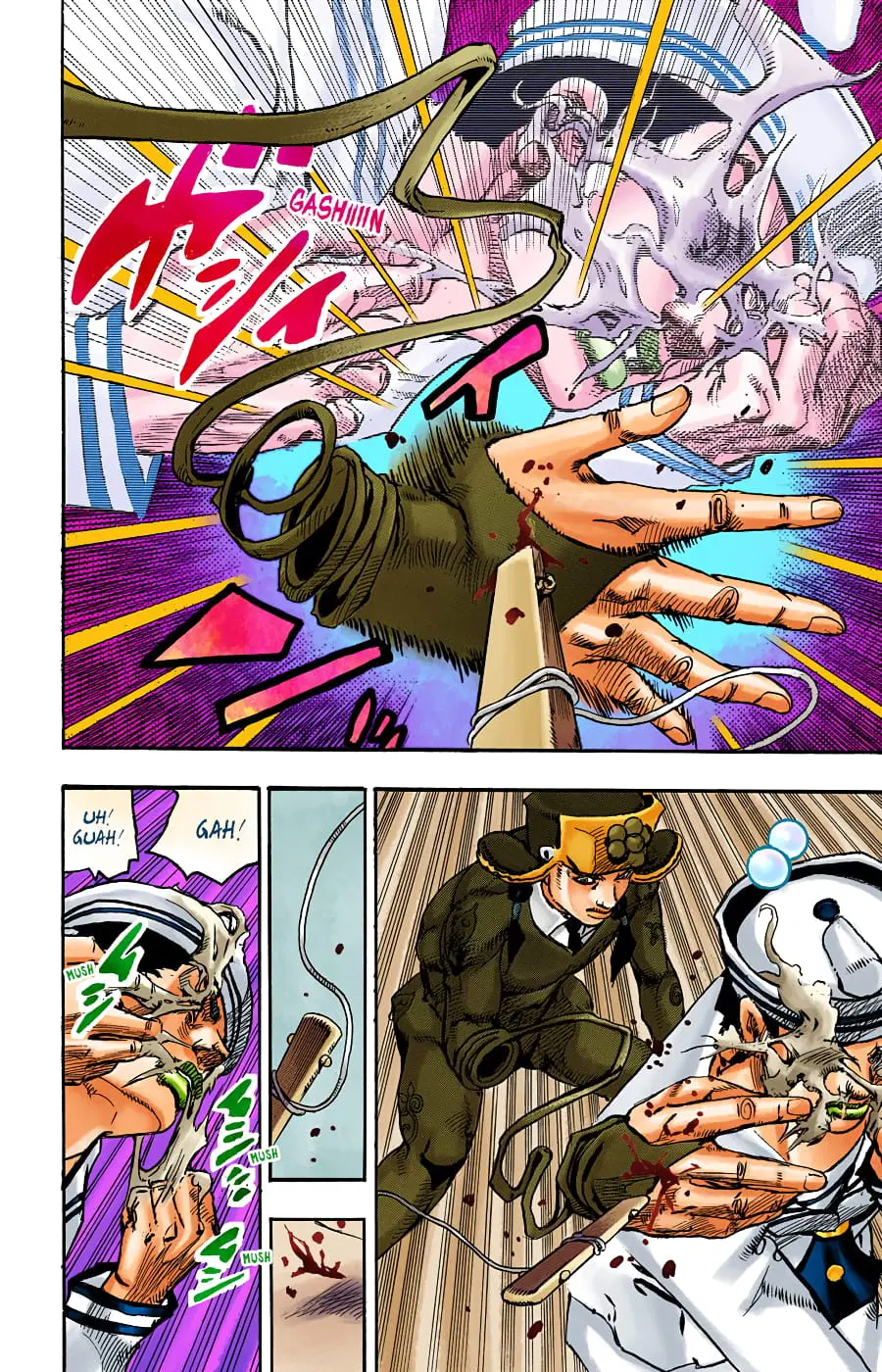 JoJo's Bizarre Adventure, Part 8: JoJolion Colored Manga — Chapter 99 — Page 36