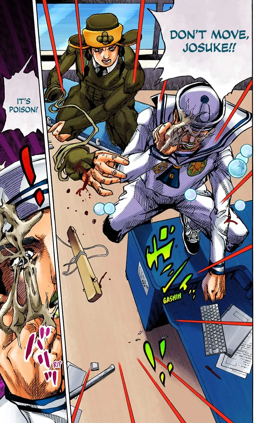 JoJo's Bizarre Adventure, Part 8: JoJolion Colored Manga — Chapter 99 — Page 37