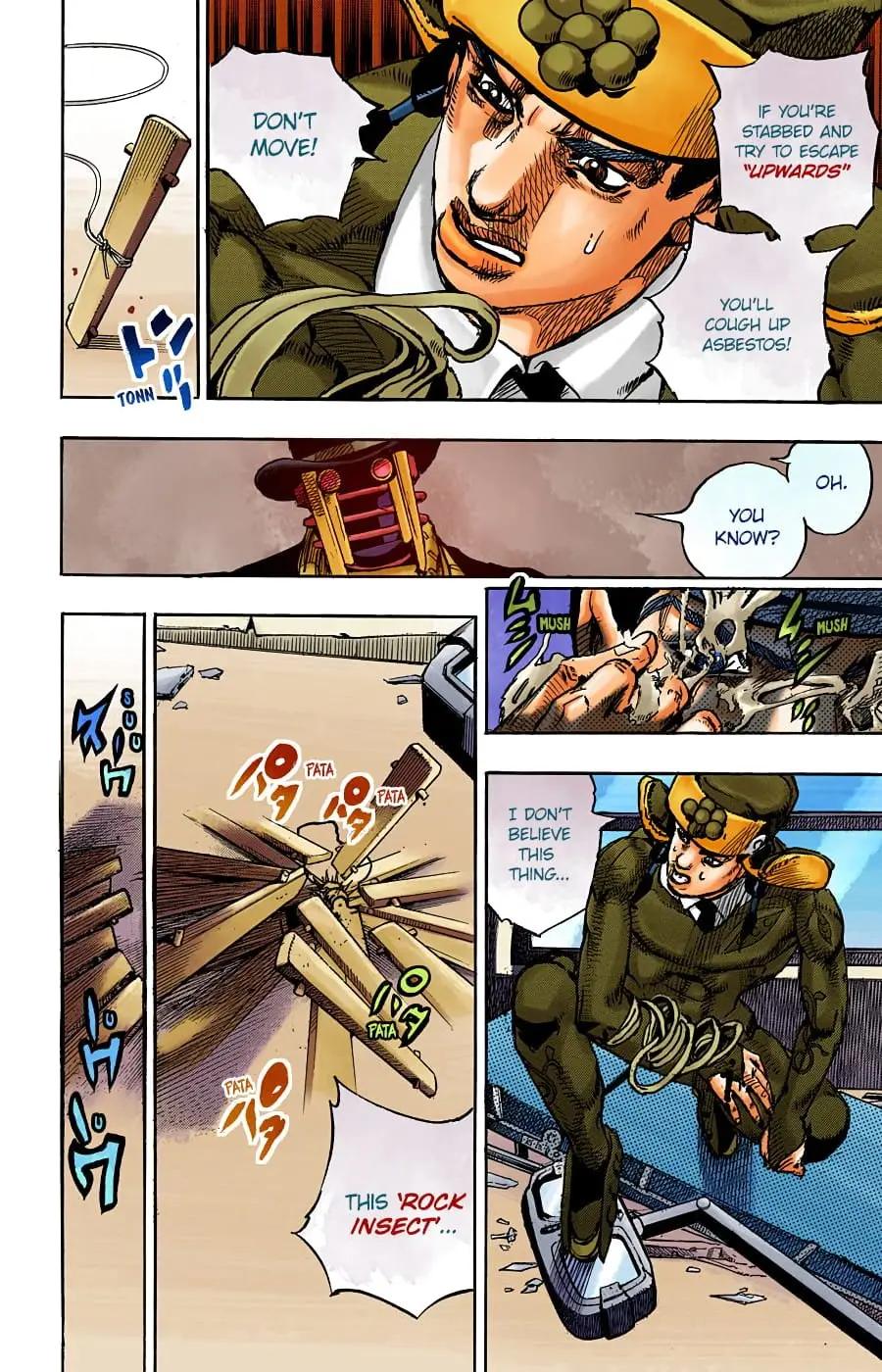JoJo's Bizarre Adventure, Part 8: JoJolion Colored Manga — Chapter 99 — Page 38