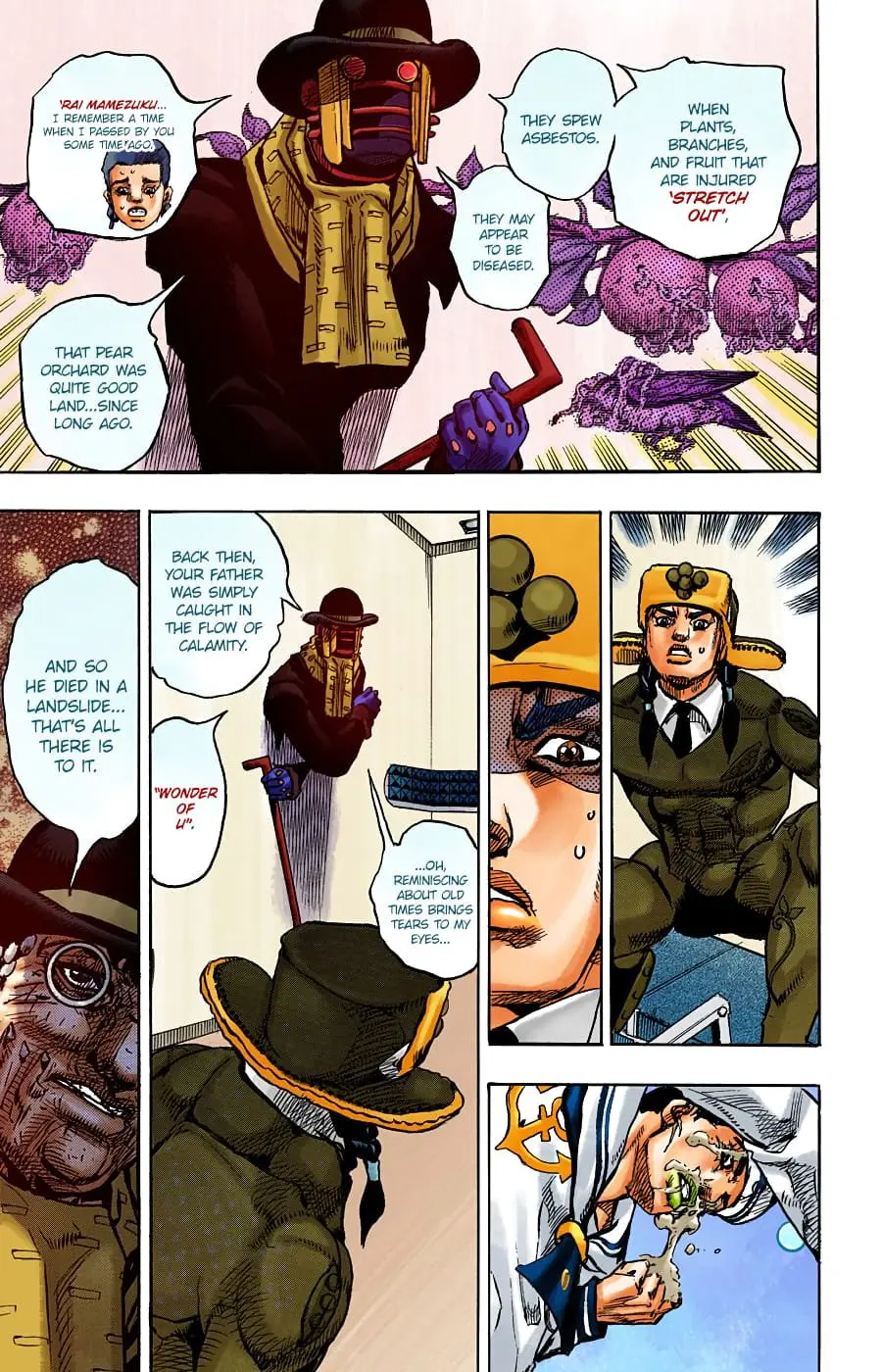 JoJo's Bizarre Adventure, Part 8: JoJolion Colored Manga — Chapter 99 — Page 41