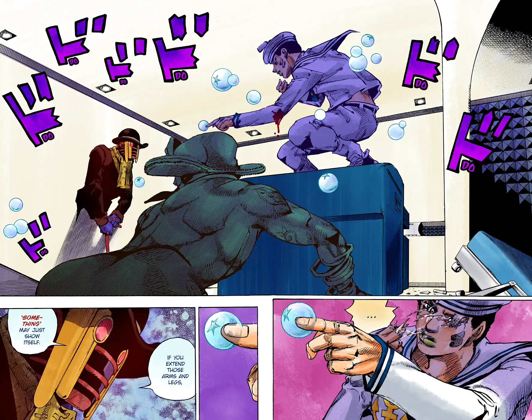 JoJo's Bizarre Adventure, Part 8: JoJolion Colored Manga β Chapter 100 β Page 3