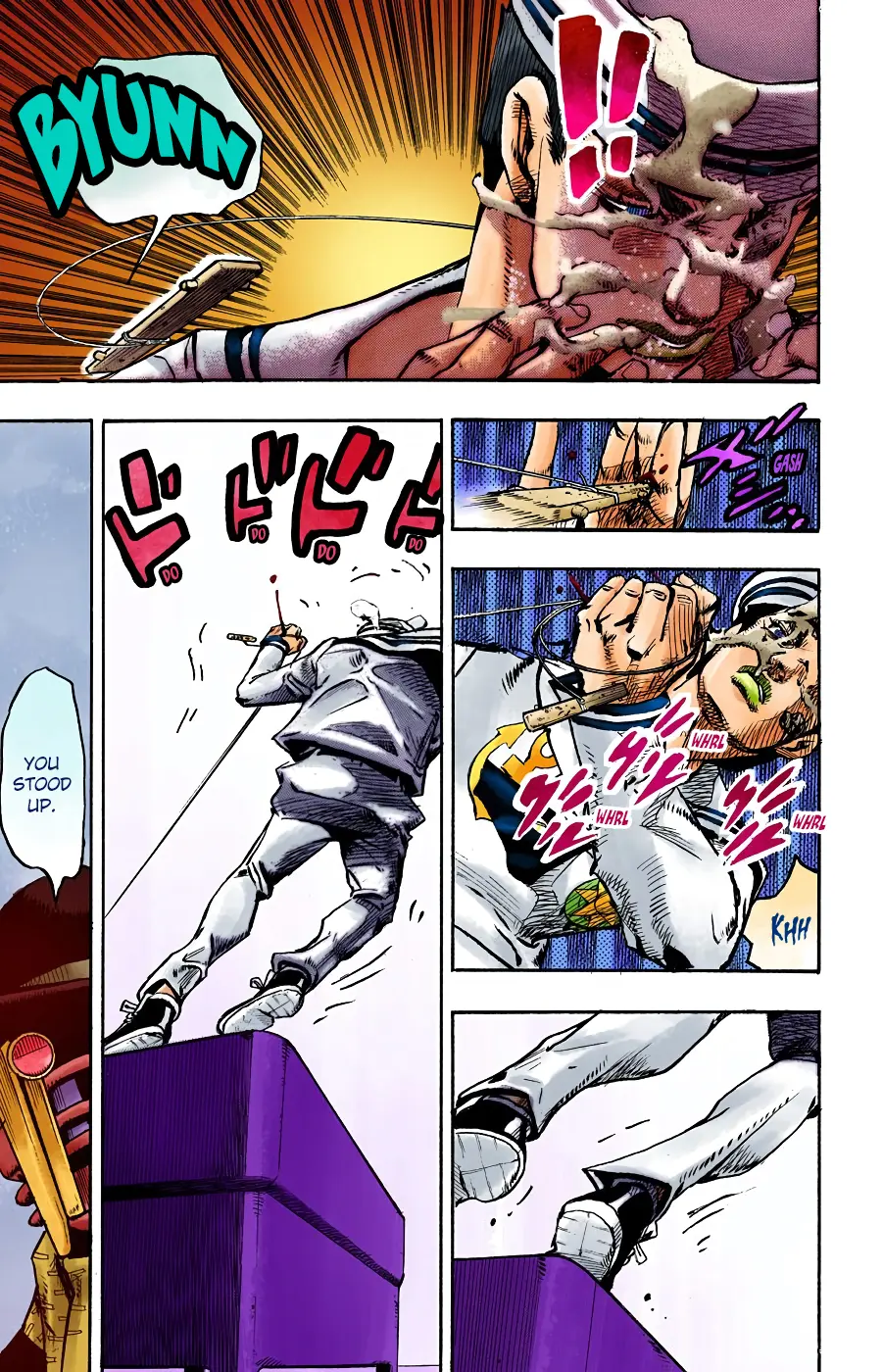 JoJo's Bizarre Adventure, Part 8: JoJolion Colored Manga β Chapter 100 β Page 8