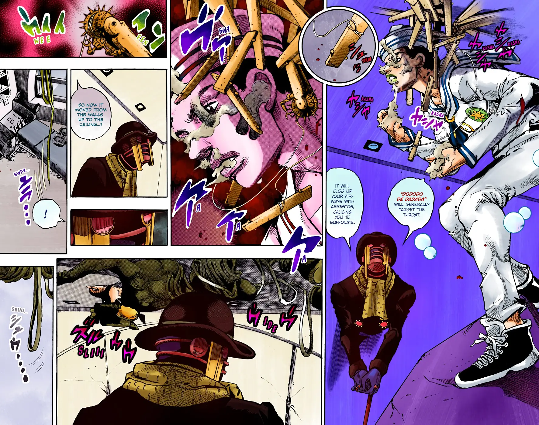 JoJo's Bizarre Adventure, Part 8: JoJolion Colored Manga β Chapter 100 β Page 12