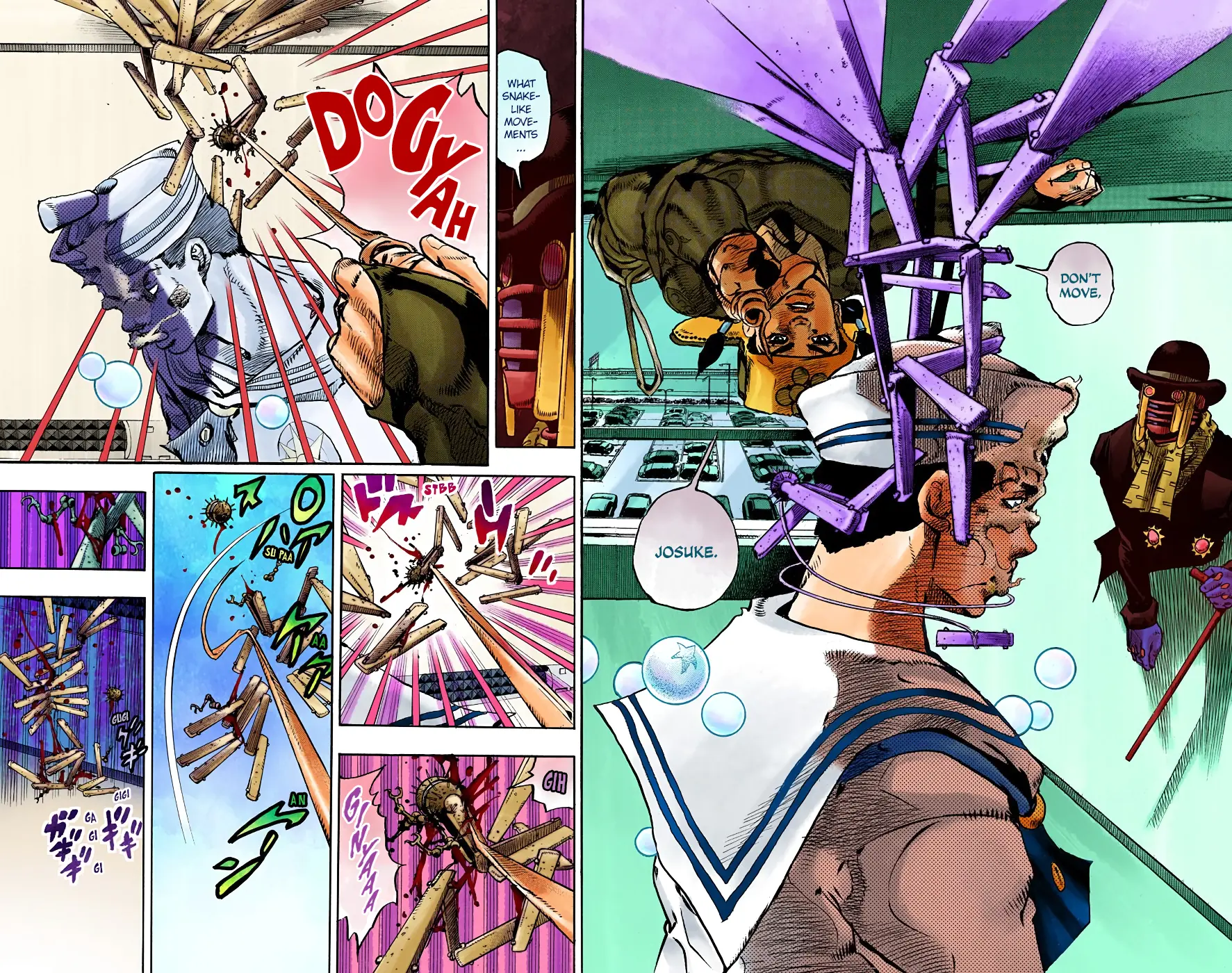 JoJo's Bizarre Adventure, Part 8: JoJolion Colored Manga β Chapter 100 β Page 13