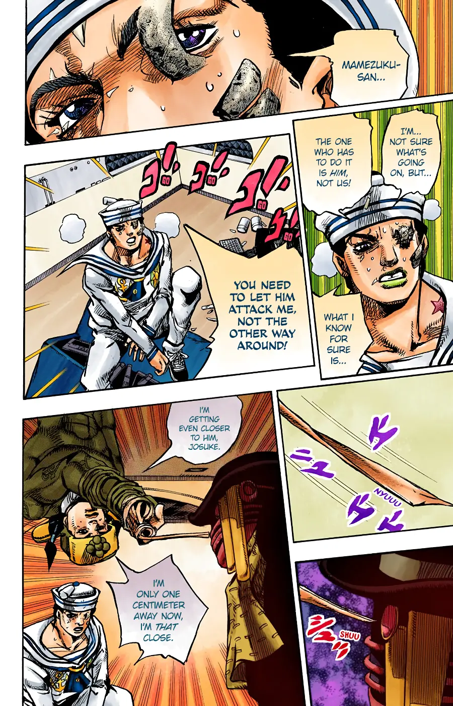 JoJo's Bizarre Adventure, Part 8: JoJolion Colored Manga β Chapter 100 β Page 19