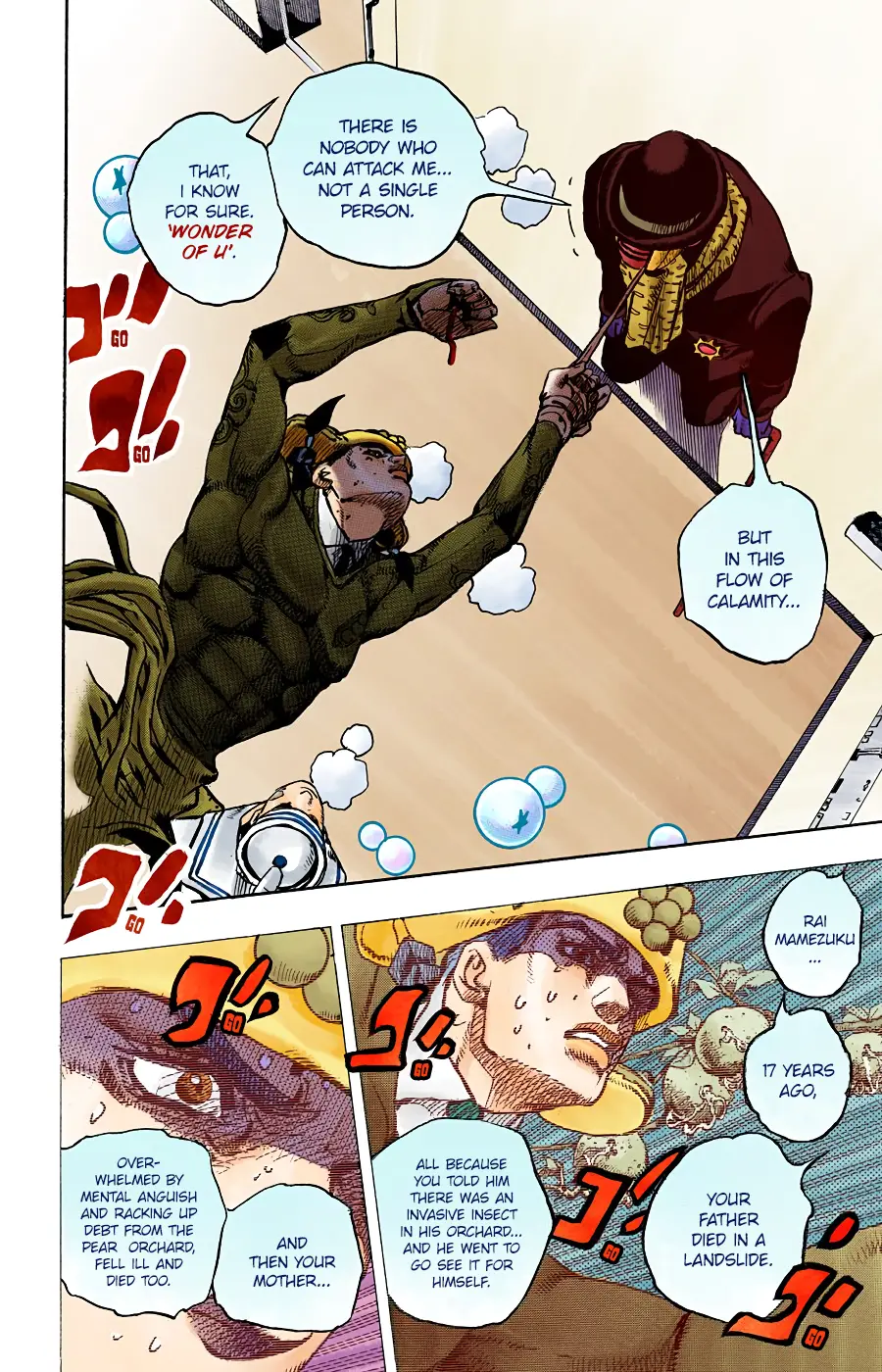 JoJo's Bizarre Adventure, Part 8: JoJolion Colored Manga β Chapter 100 β Page 21