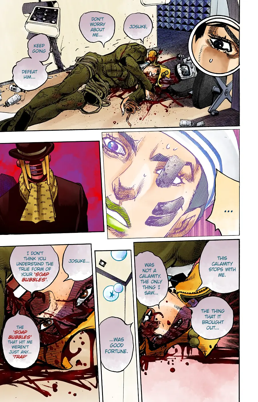 JoJo's Bizarre Adventure, Part 8: JoJolion Colored Manga β Chapter 100 β Page 31