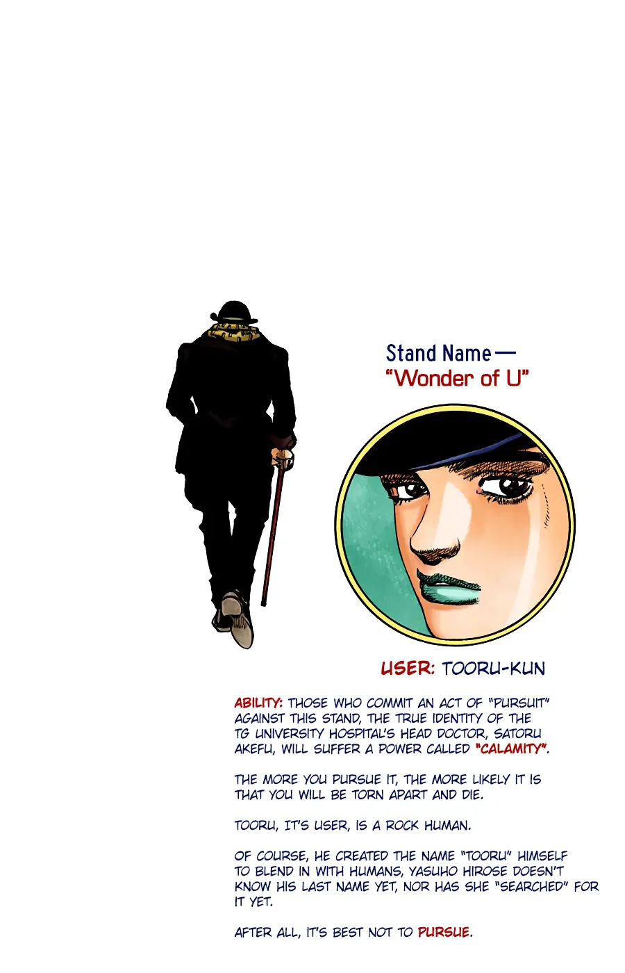 JoJo's Bizarre Adventure, Part 8: JoJolion Colored Manga β Chapter 100 β Page 34