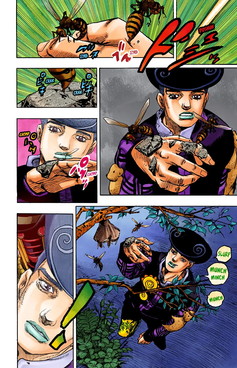 JoJo's Bizarre Adventure, Part 8: JoJolion Colored Manga β Chapter 101 β Page 3