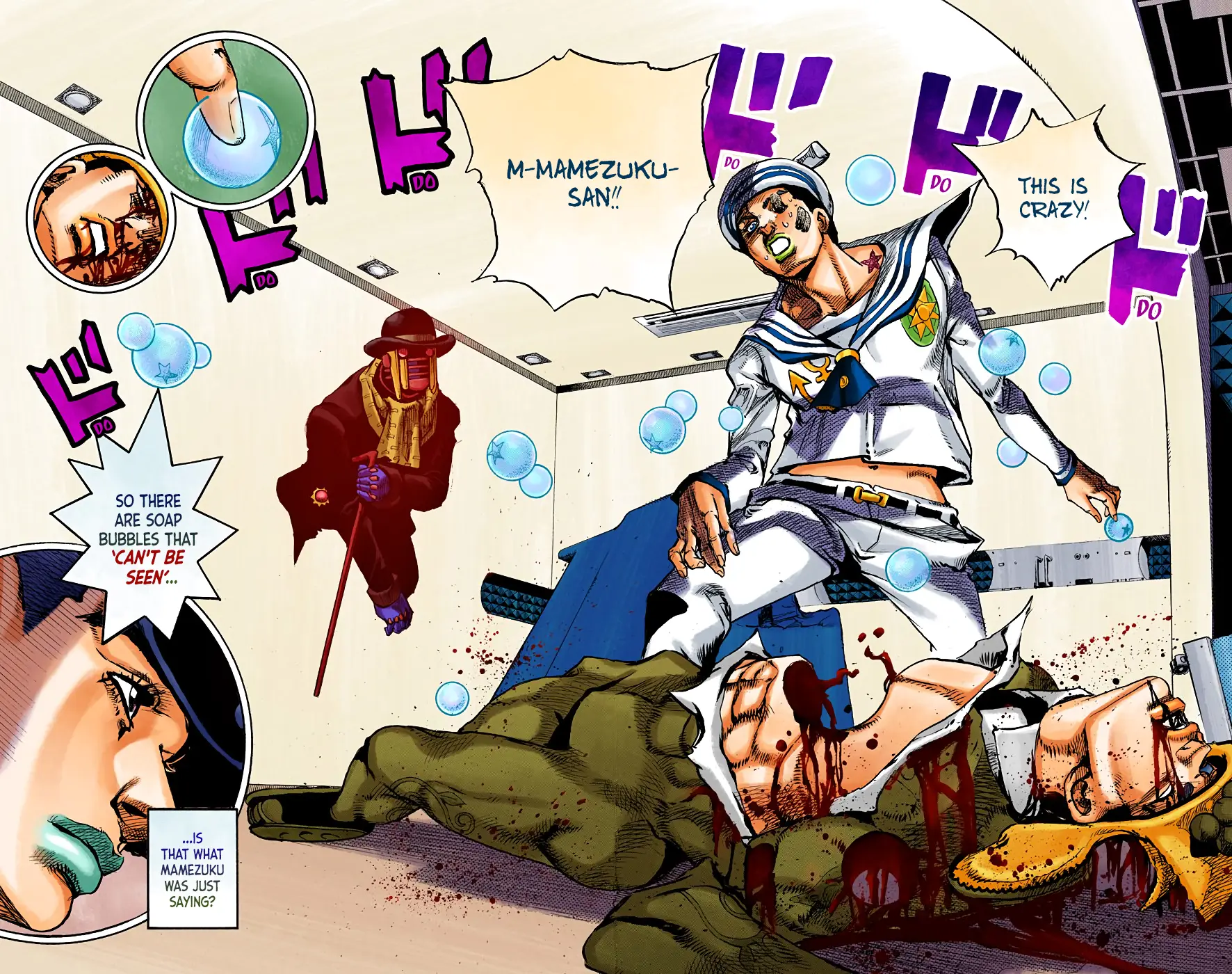 JoJo's Bizarre Adventure, Part 8: JoJolion Colored Manga β Chapter 101 β Page 5