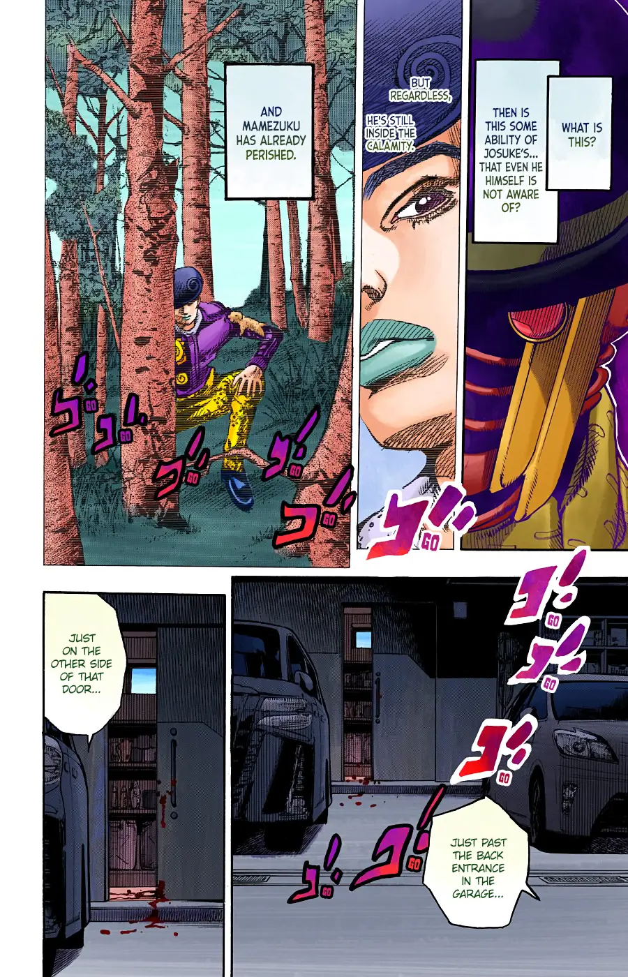 JoJo's Bizarre Adventure, Part 8: JoJolion Colored Manga β Chapter 101 β Page 6