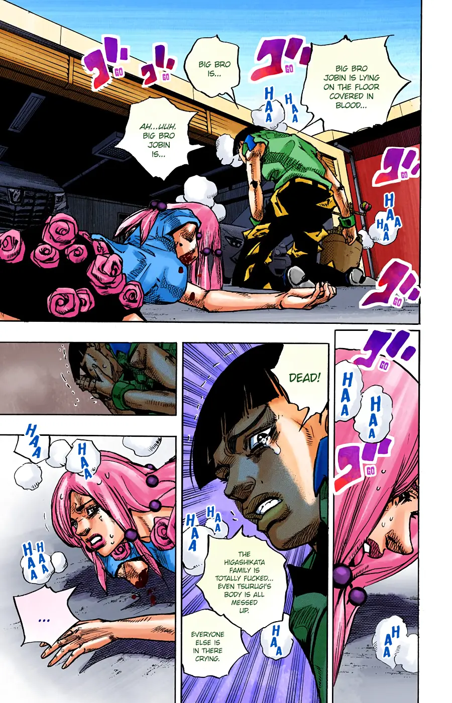 JoJo's Bizarre Adventure, Part 8: JoJolion Colored Manga β Chapter 101 β Page 7