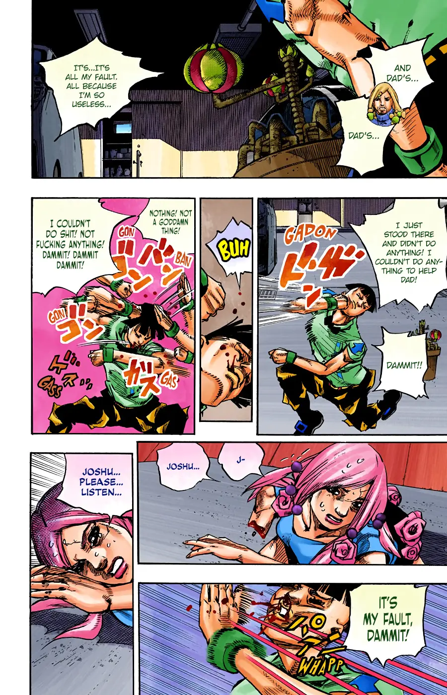 JoJo's Bizarre Adventure, Part 8: JoJolion Colored Manga β Chapter 101 β Page 8