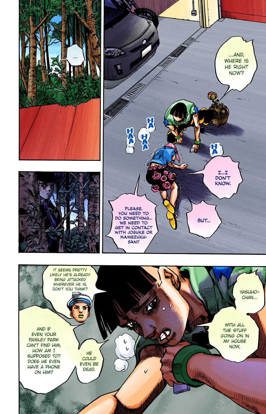 JoJo's Bizarre Adventure, Part 8: JoJolion Colored Manga β Chapter 101 β Page 10