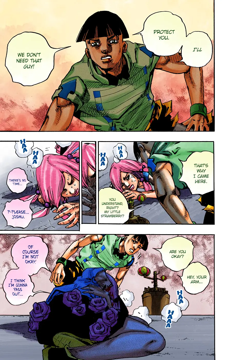 JoJo's Bizarre Adventure, Part 8: JoJolion Colored Manga β Chapter 101 β Page 11