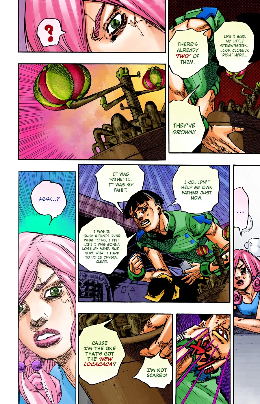 JoJo's Bizarre Adventure, Part 8: JoJolion Colored Manga β Chapter 101 β Page 12