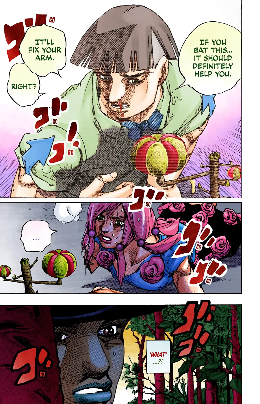 JoJo's Bizarre Adventure, Part 8: JoJolion Colored Manga β Chapter 101 β Page 13
