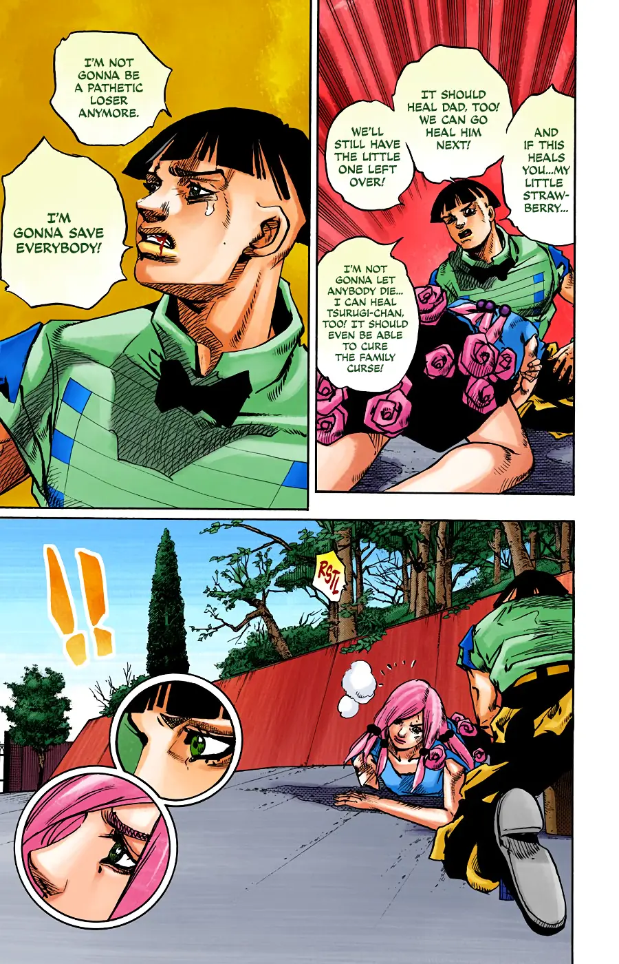 JoJo's Bizarre Adventure, Part 8: JoJolion Colored Manga β Chapter 101 β Page 15
