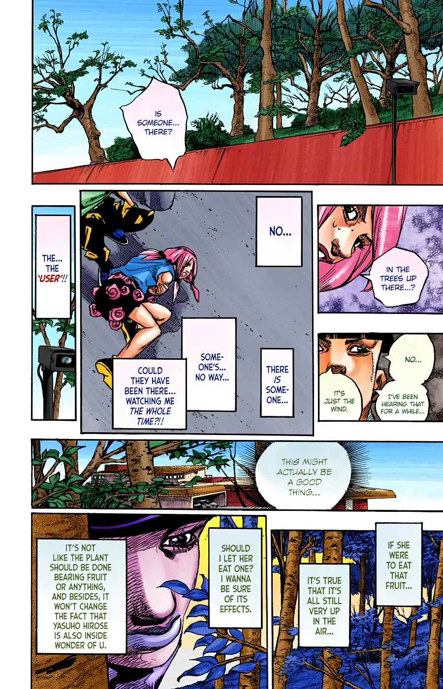 JoJo's Bizarre Adventure, Part 8: JoJolion Colored Manga β Chapter 101 β Page 16