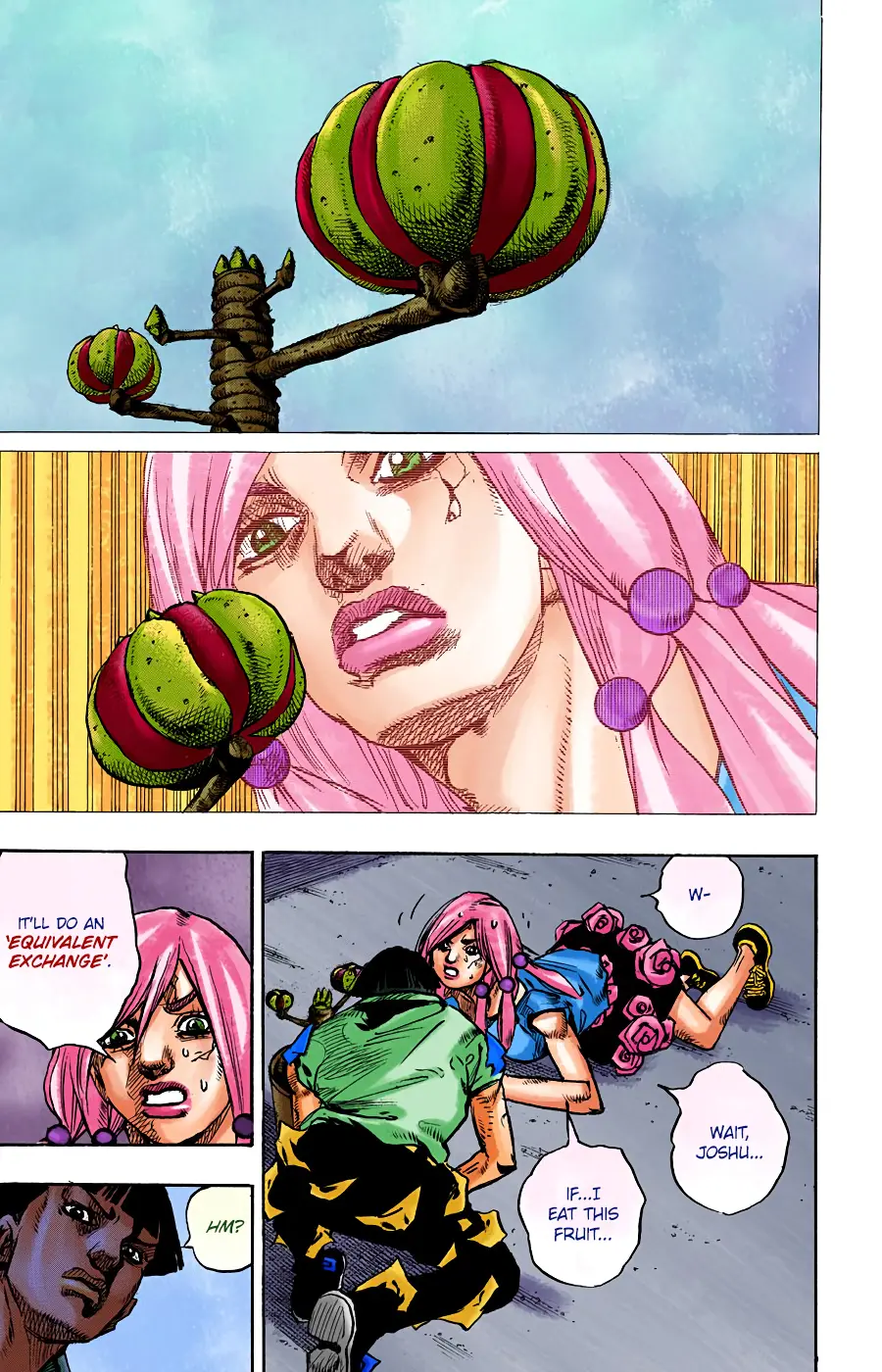 JoJo's Bizarre Adventure, Part 8: JoJolion Colored Manga β Chapter 101 β Page 17