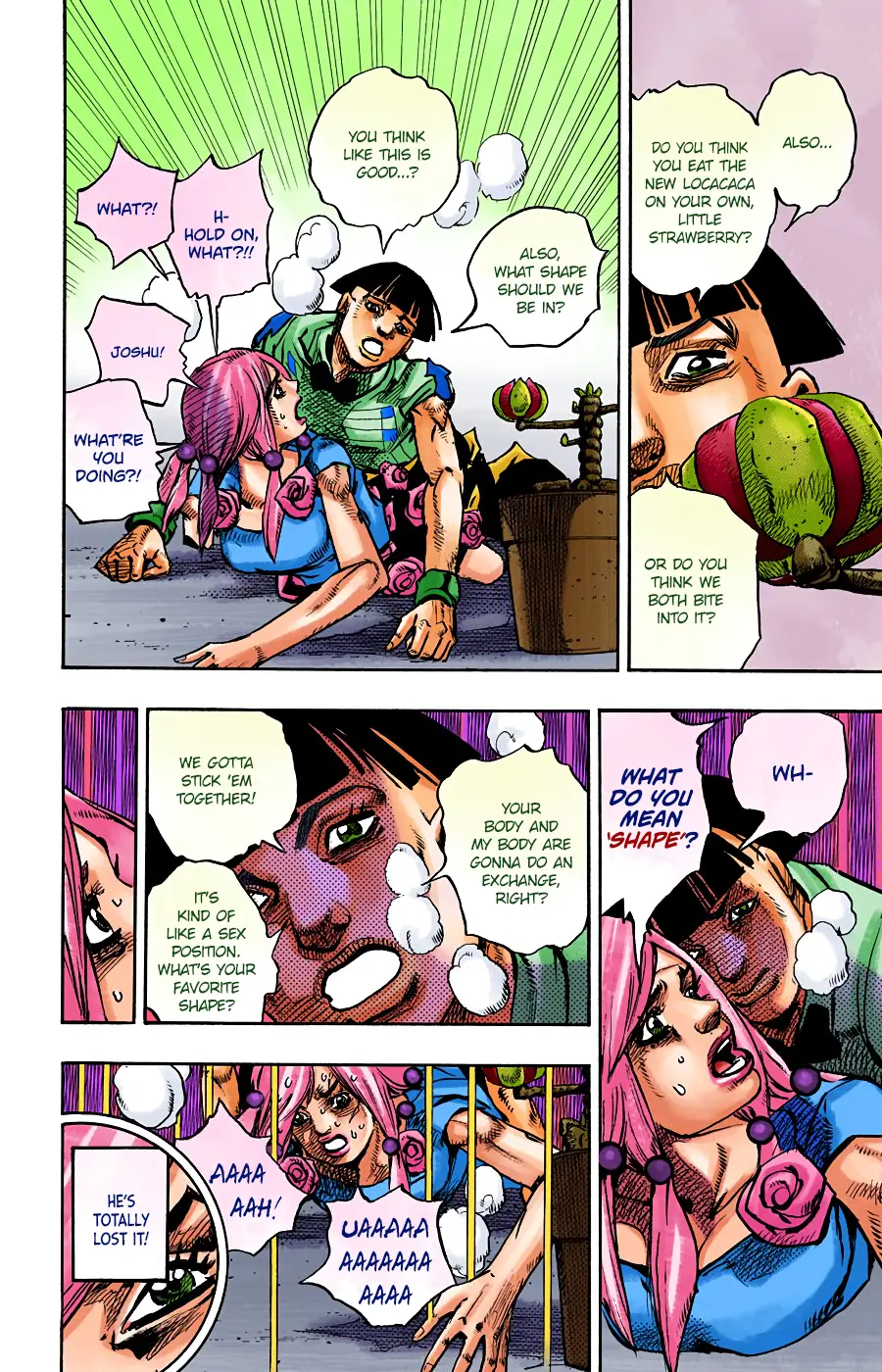 JoJo's Bizarre Adventure, Part 8: JoJolion Colored Manga β Chapter 101 β Page 20