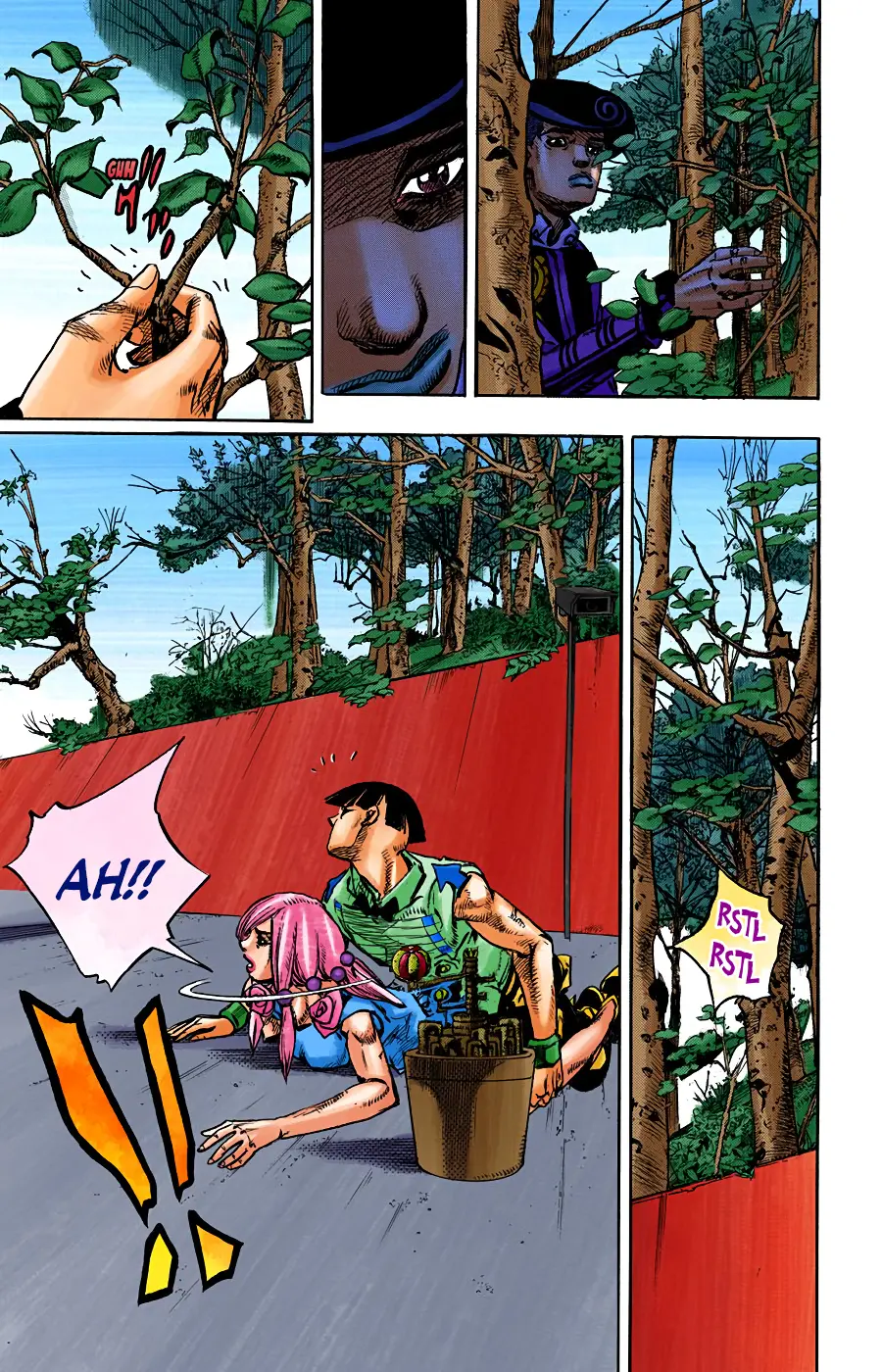 JoJo's Bizarre Adventure, Part 8: JoJolion Colored Manga β Chapter 101 β Page 21