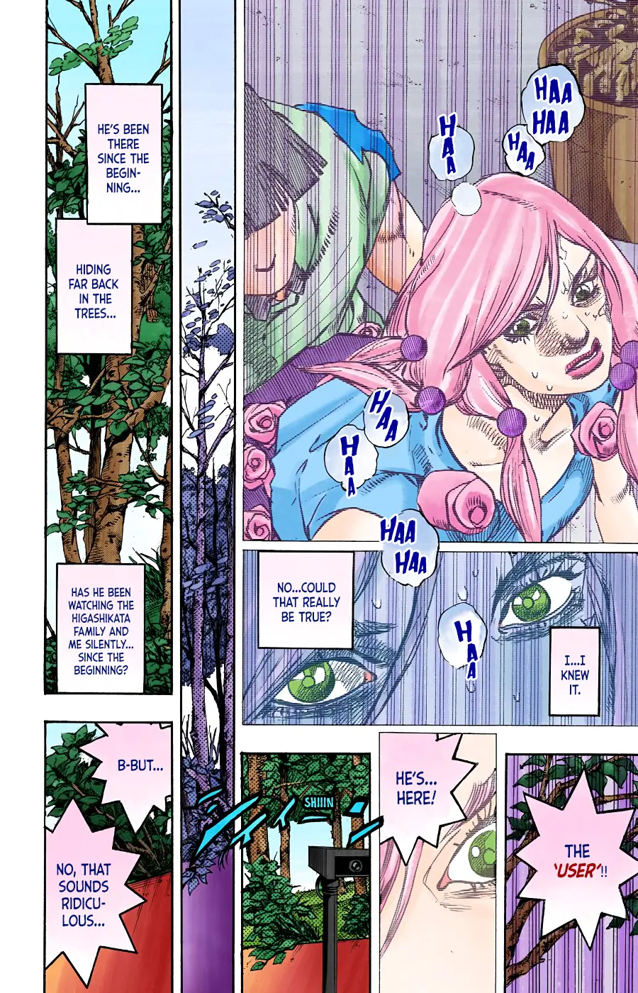 JoJo's Bizarre Adventure, Part 8: JoJolion Colored Manga β Chapter 101 β Page 22
