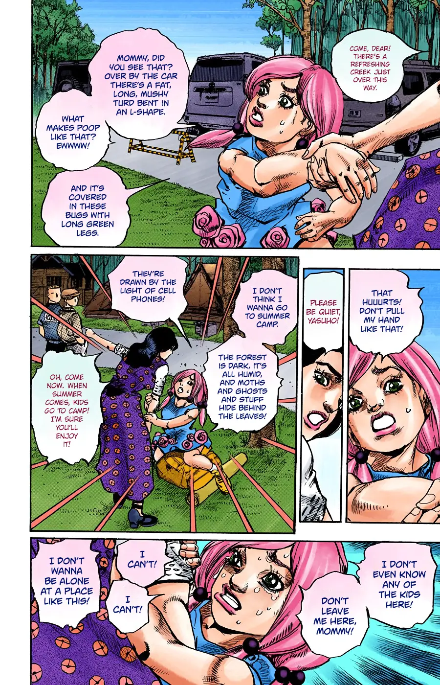 JoJo's Bizarre Adventure, Part 8: JoJolion Colored Manga — Chapter 102 — Page 2