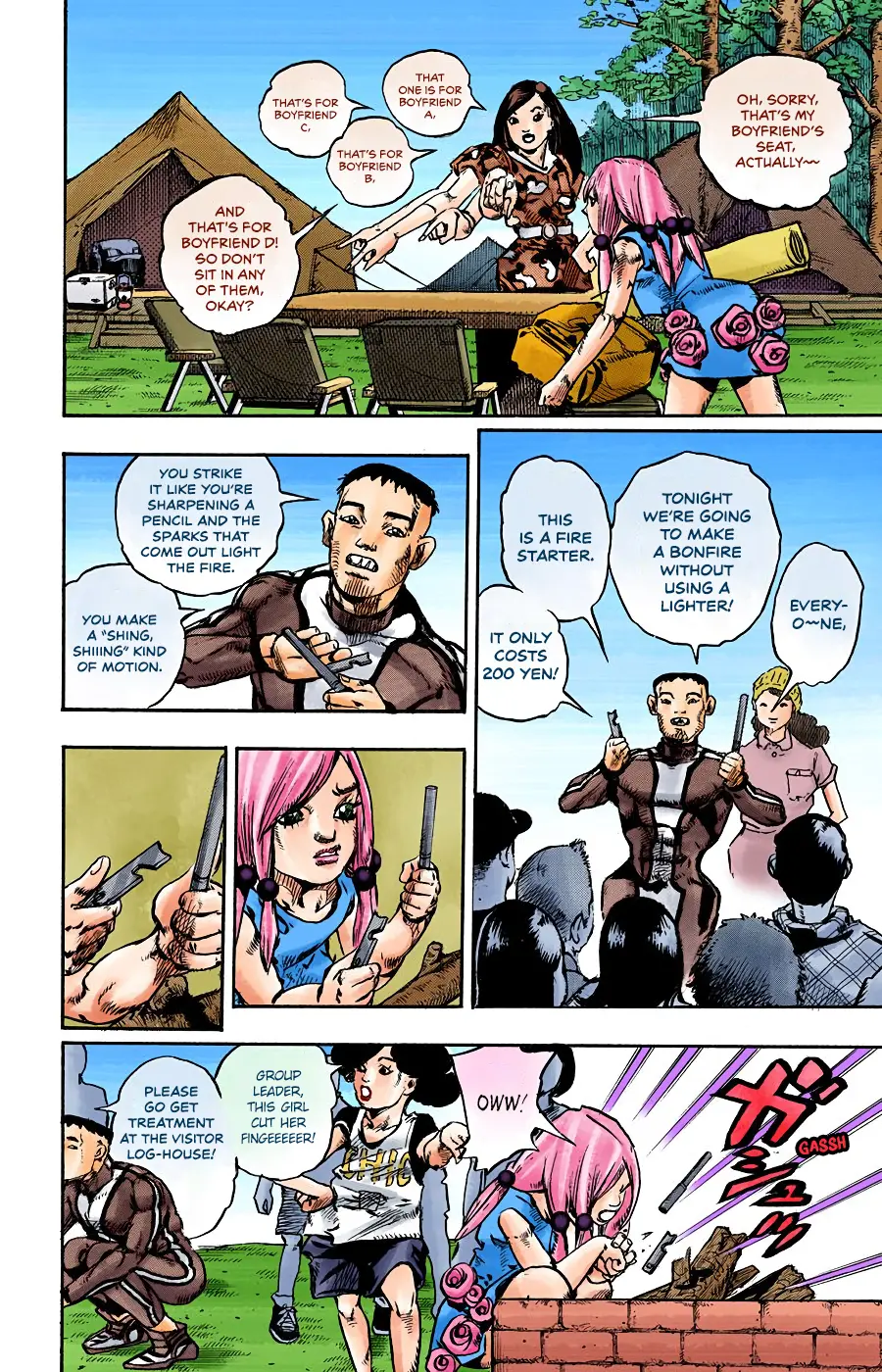 JoJo's Bizarre Adventure, Part 8: JoJolion Colored Manga — Chapter 102 — Page 4