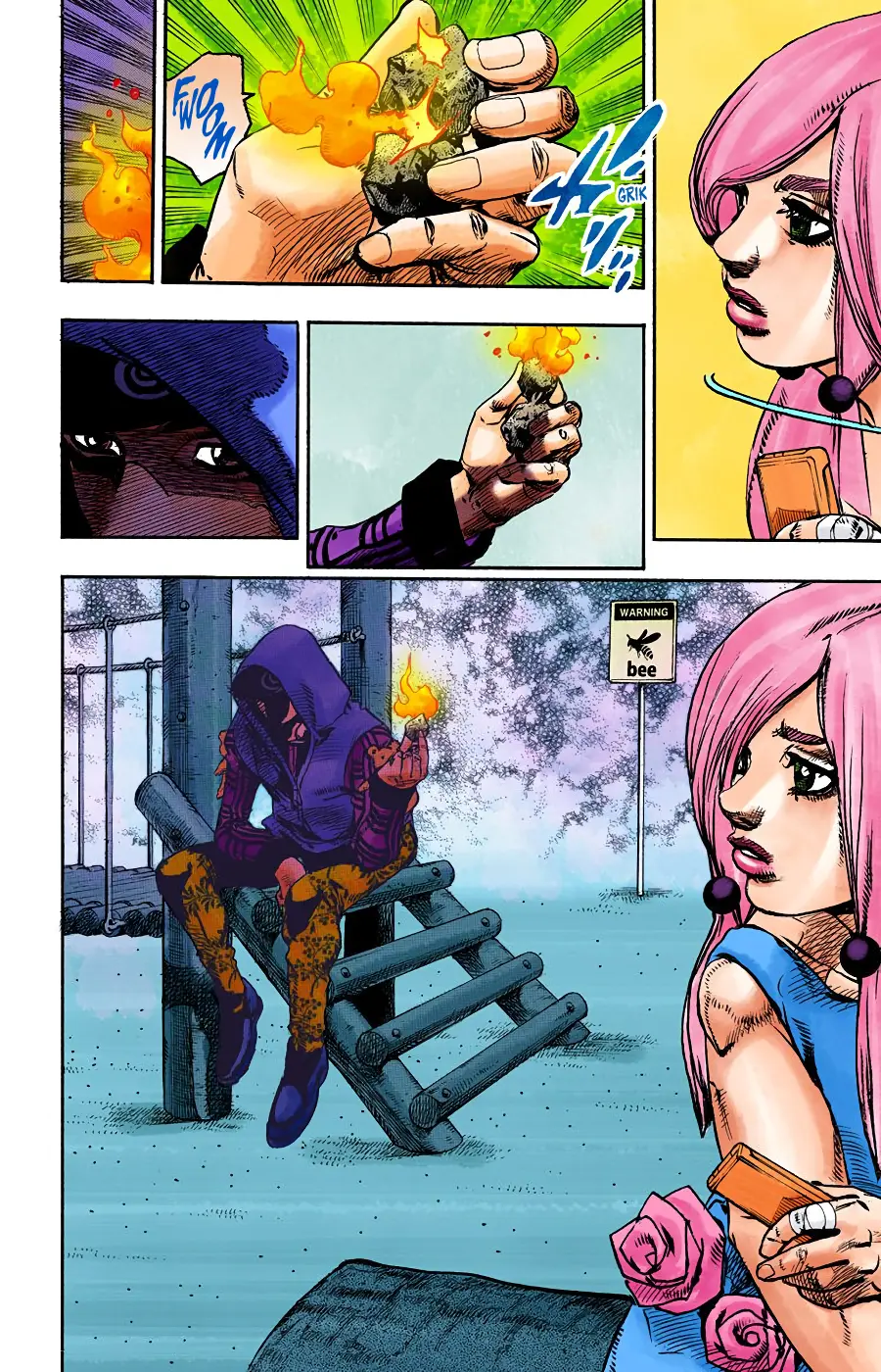 JoJo's Bizarre Adventure, Part 8: JoJolion Colored Manga — Chapter 102 — Page 6