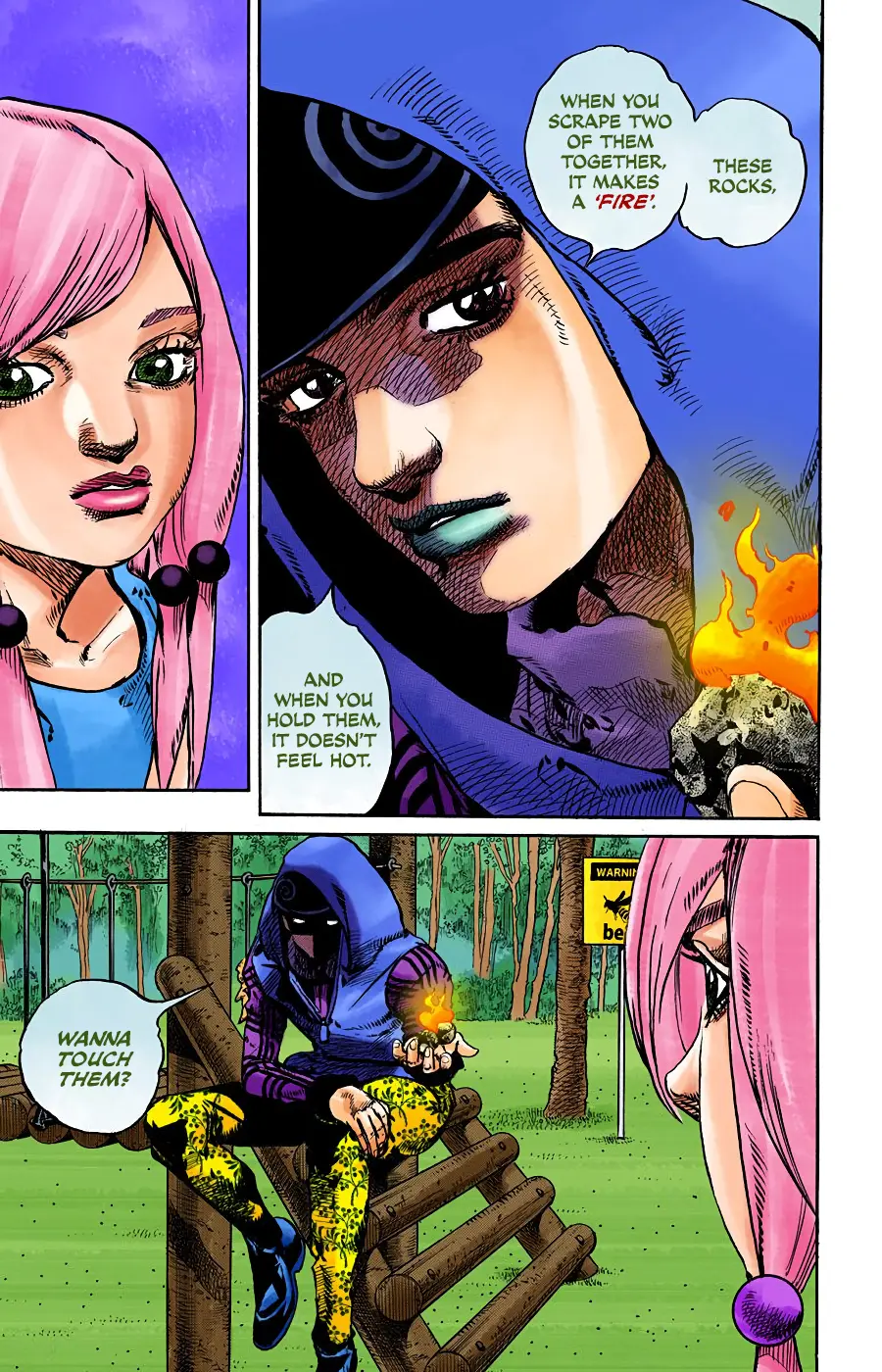 JoJo's Bizarre Adventure, Part 8: JoJolion Colored Manga — Chapter 102 — Page 7