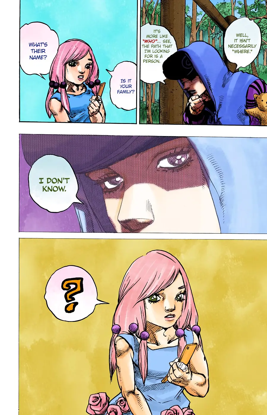 JoJo's Bizarre Adventure, Part 8: JoJolion Colored Manga — Chapter 102 — Page 10