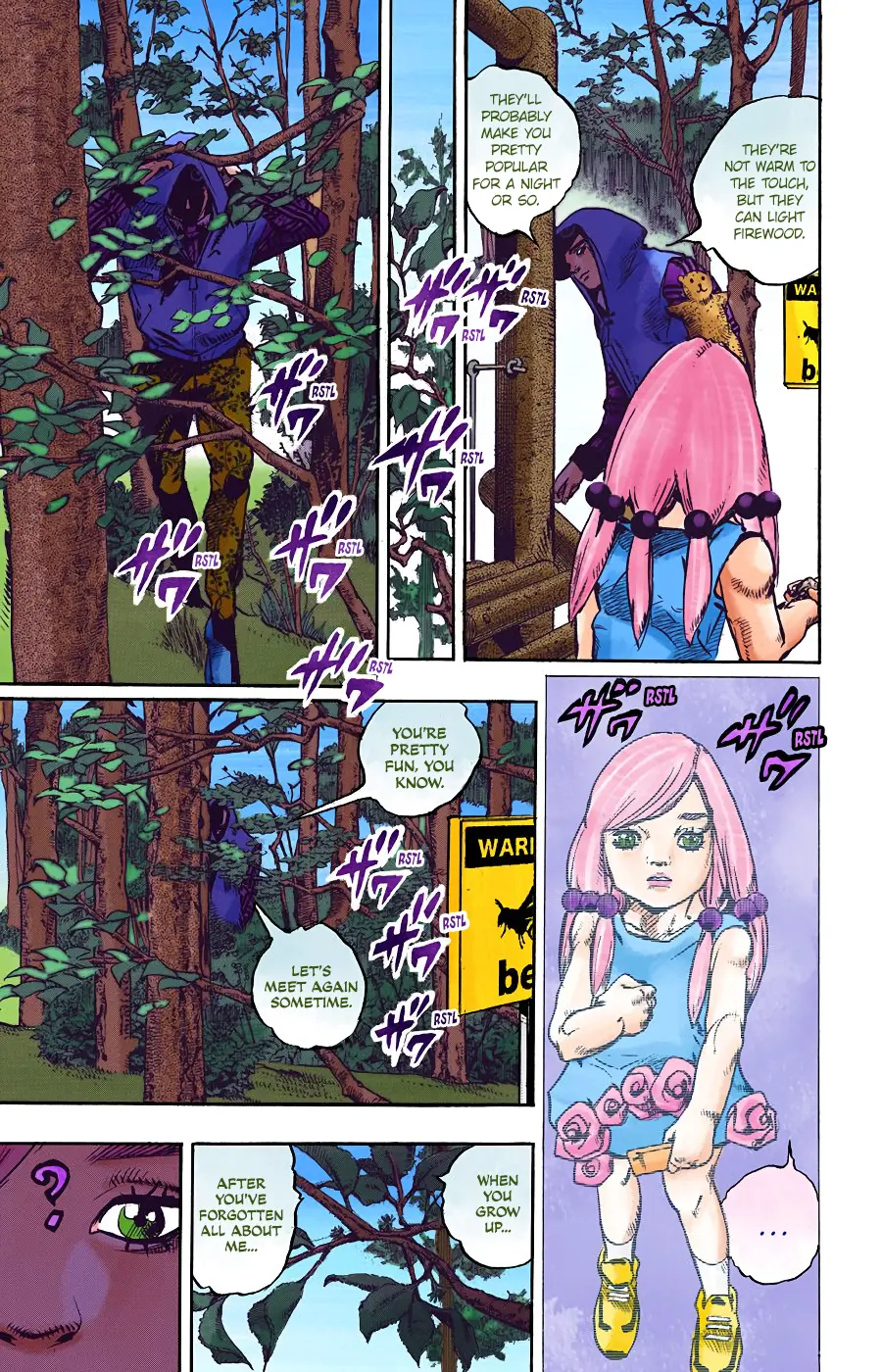 JoJo's Bizarre Adventure, Part 8: JoJolion Colored Manga — Chapter 102 — Page 13