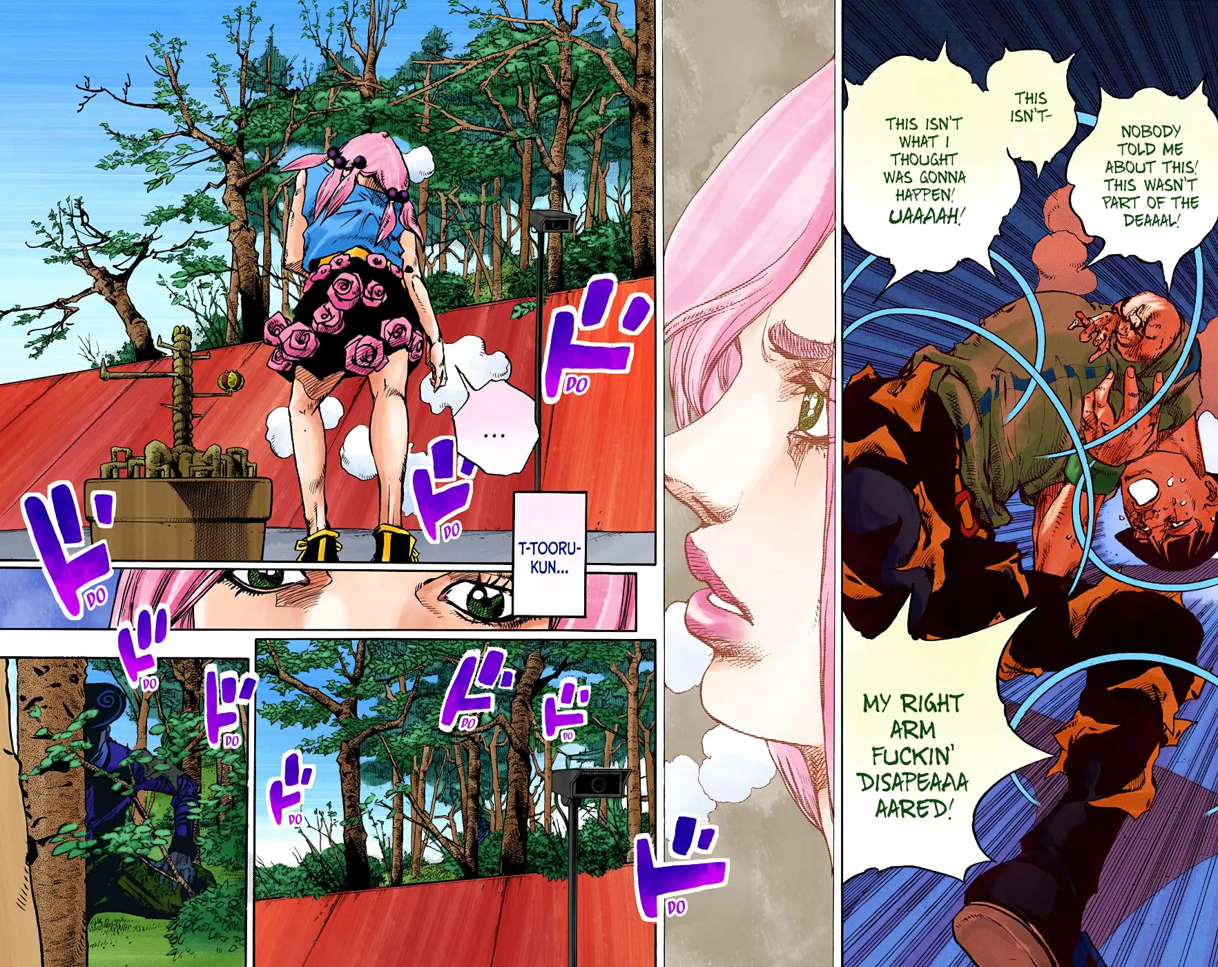 JoJo's Bizarre Adventure, Part 8: JoJolion Colored Manga — Chapter 102 — Page 16