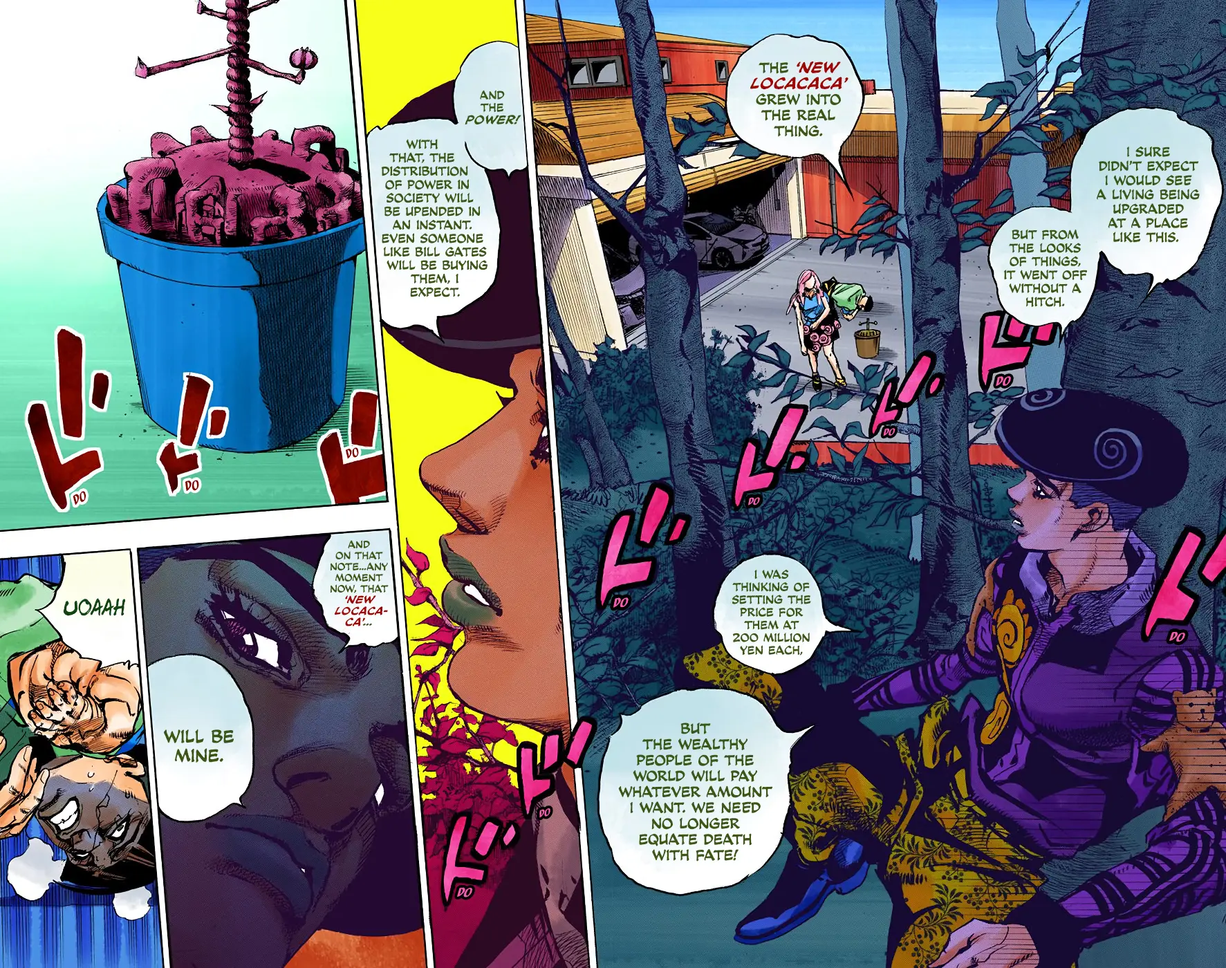 JoJo's Bizarre Adventure, Part 8: JoJolion Colored Manga — Chapter 102 — Page 17
