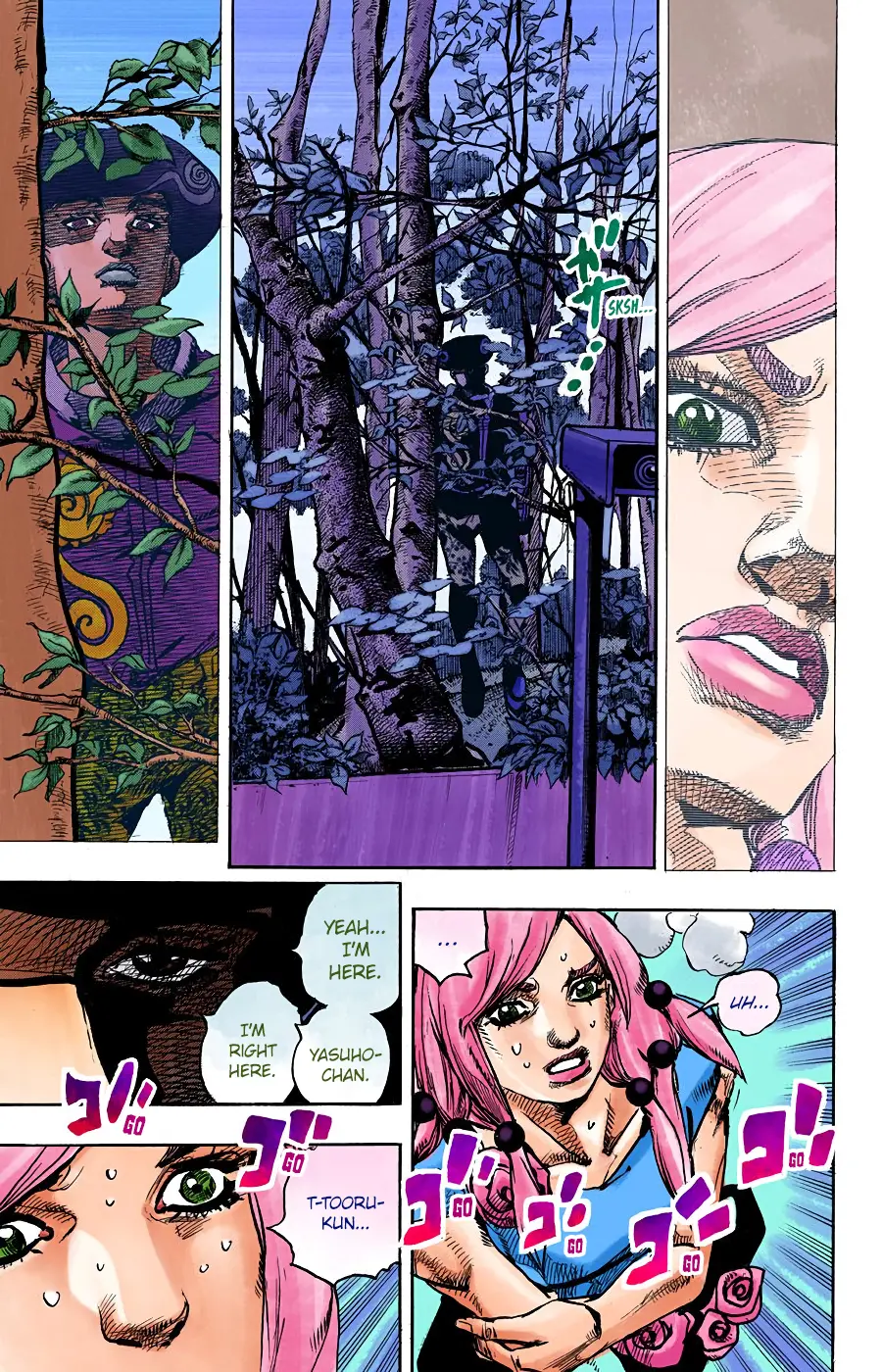 JoJo's Bizarre Adventure, Part 8: JoJolion Colored Manga — Chapter 102 — Page 20