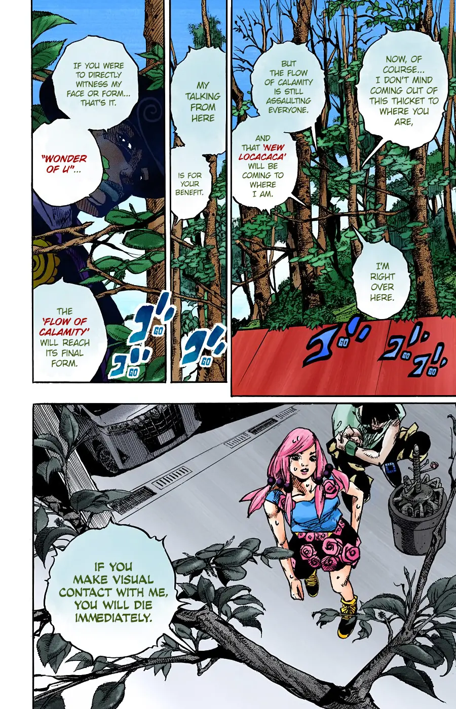 JoJo's Bizarre Adventure, Part 8: JoJolion Colored Manga — Chapter 102 — Page 21
