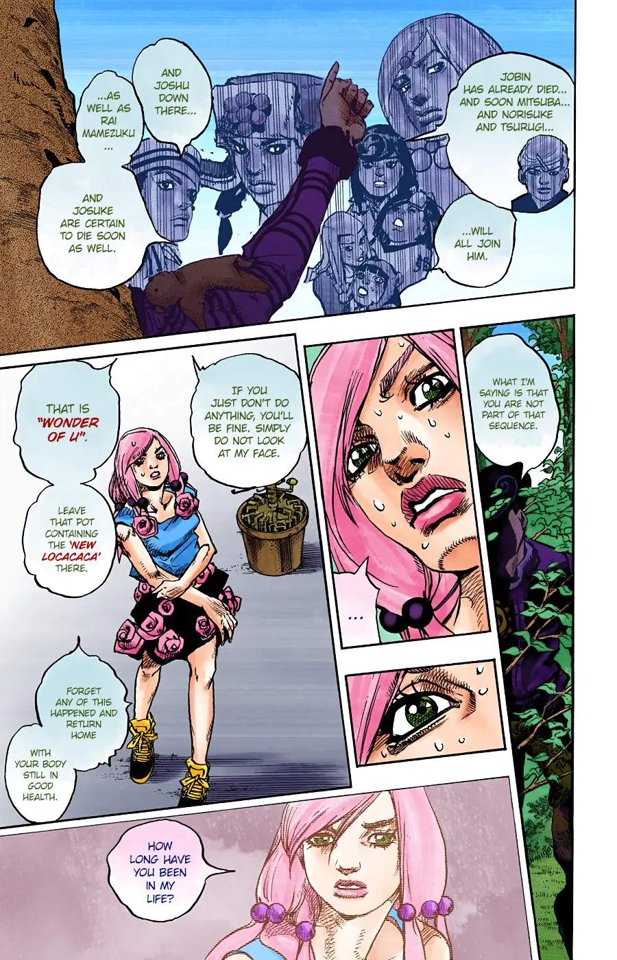 JoJo's Bizarre Adventure, Part 8: JoJolion Colored Manga — Chapter 102 — Page 24