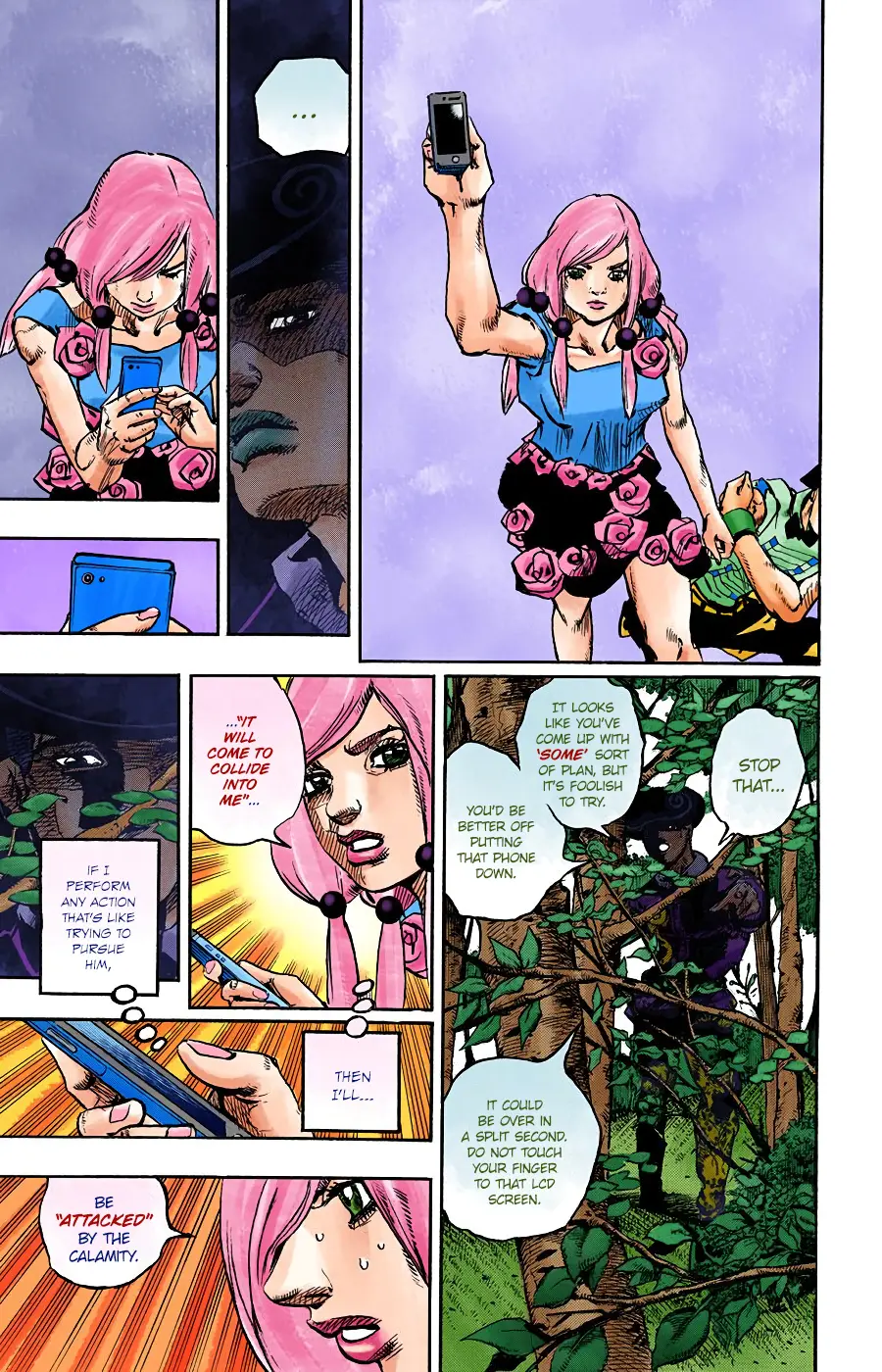 JoJo's Bizarre Adventure, Part 8: JoJolion Colored Manga — Chapter 102 — Page 26