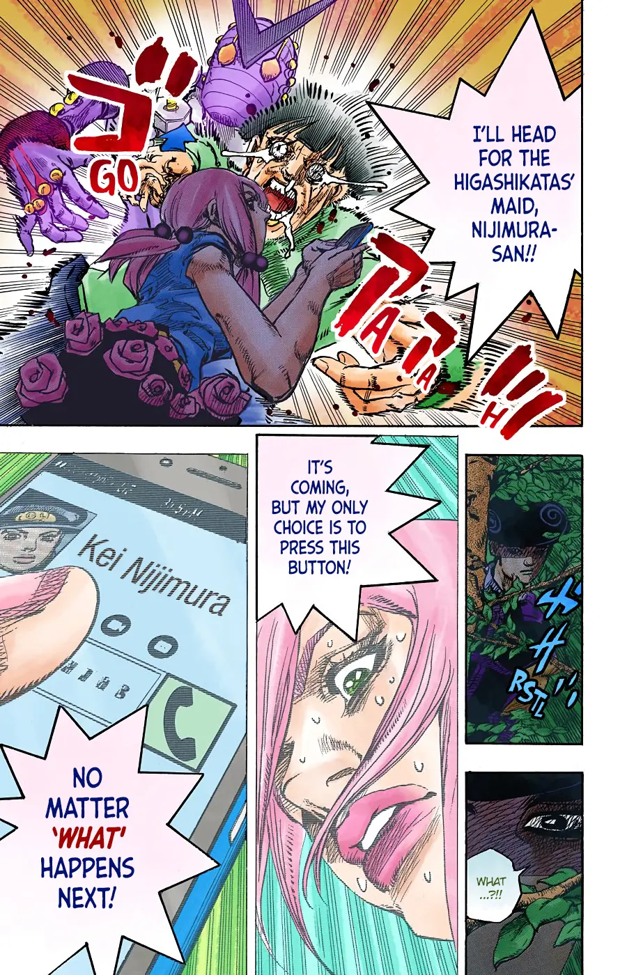 JoJo's Bizarre Adventure, Part 8: JoJolion Colored Manga — Chapter 102 — Page 32