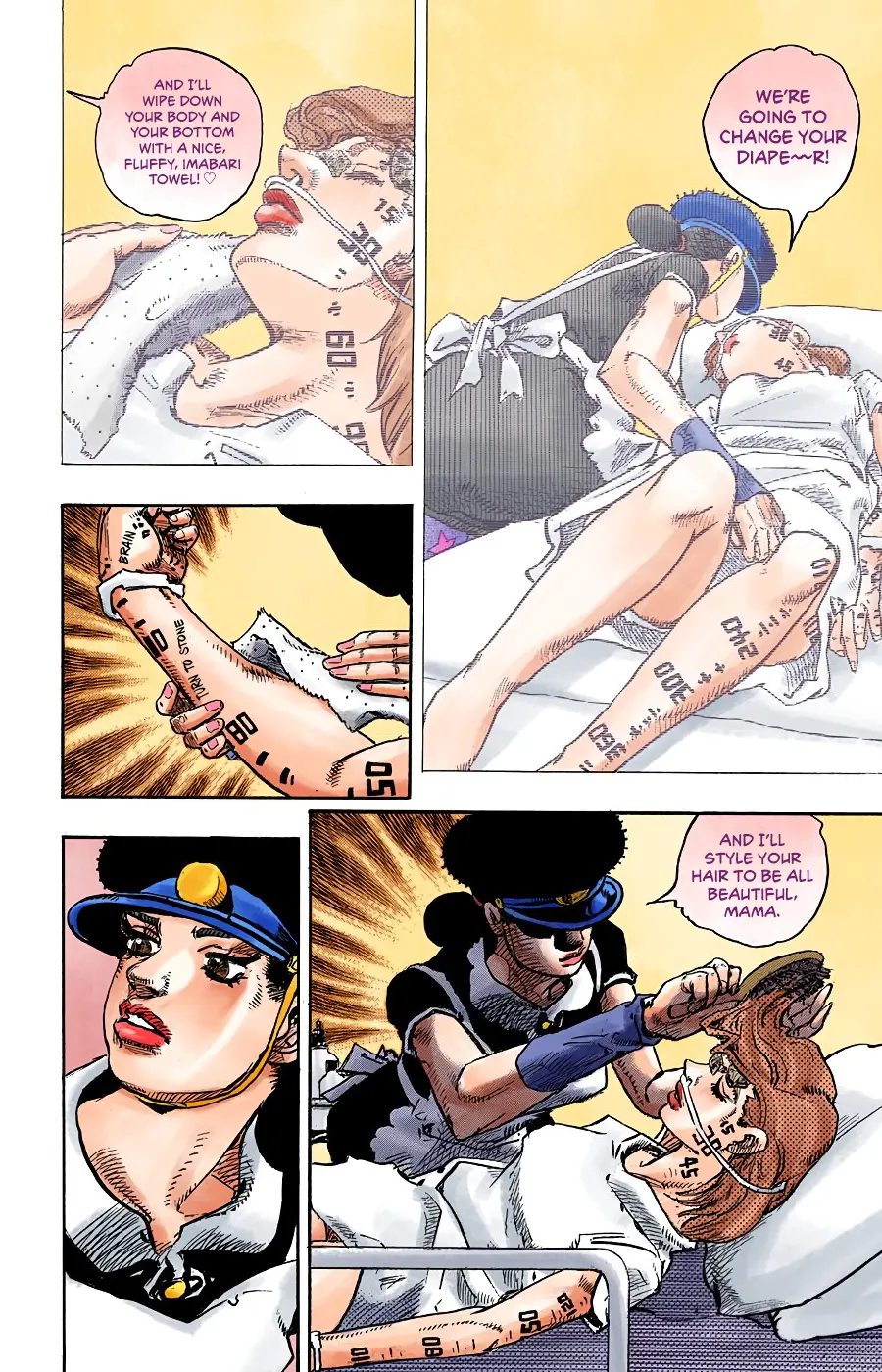 JoJo's Bizarre Adventure, Part 8: JoJolion Colored Manga — Chapter 102 — Page 35