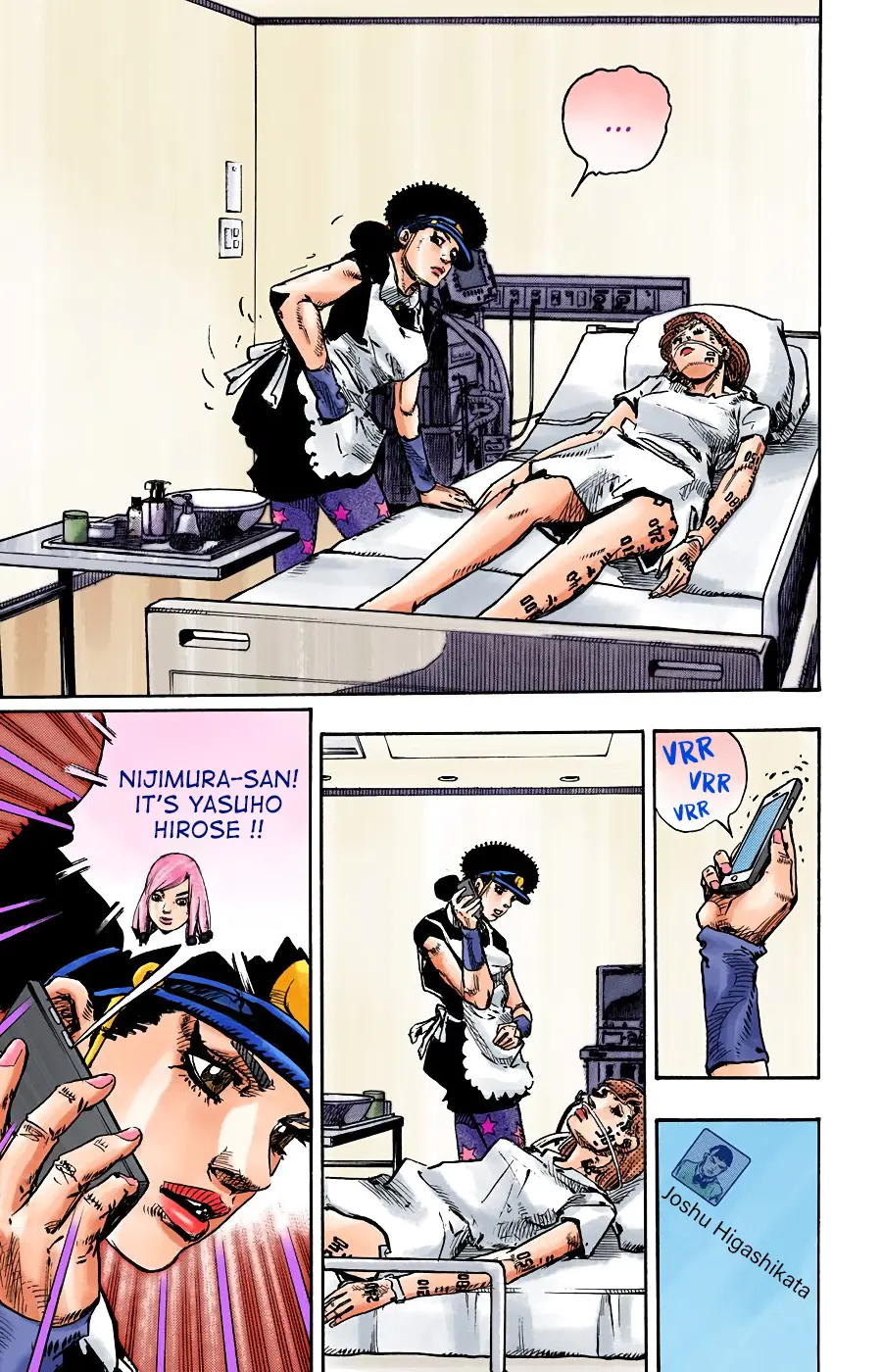 JoJo's Bizarre Adventure, Part 8: JoJolion Colored Manga — Chapter 102 — Page 36