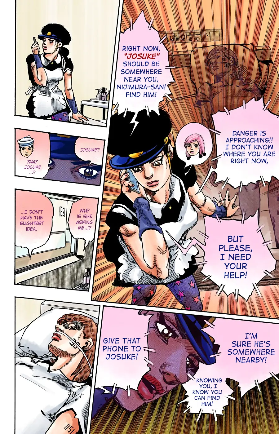 JoJo's Bizarre Adventure, Part 8: JoJolion Colored Manga — Chapter 102 — Page 37