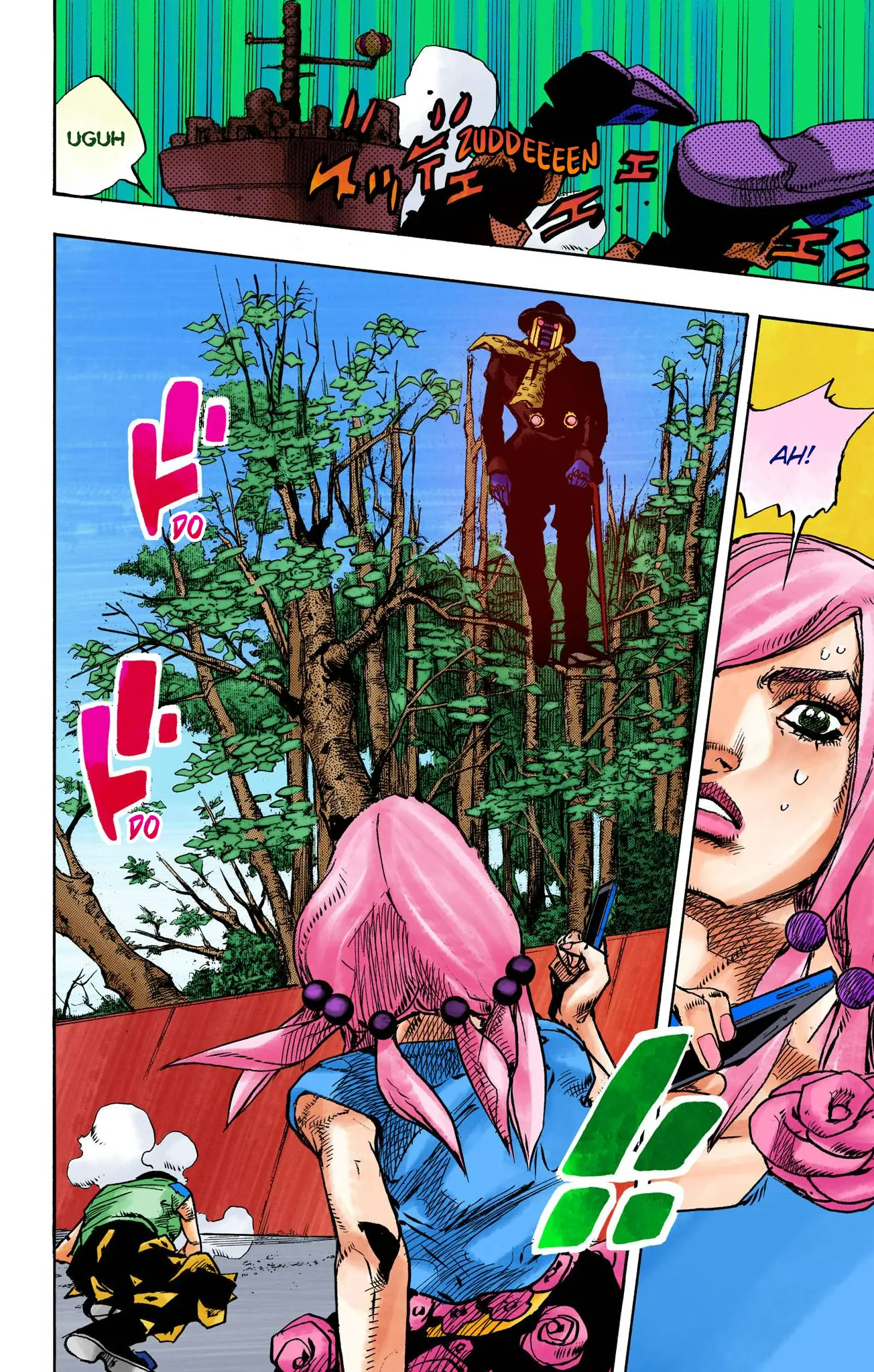 JoJo's Bizarre Adventure, Part 8: JoJolion Colored Manga β Chapter 103 β Page 12