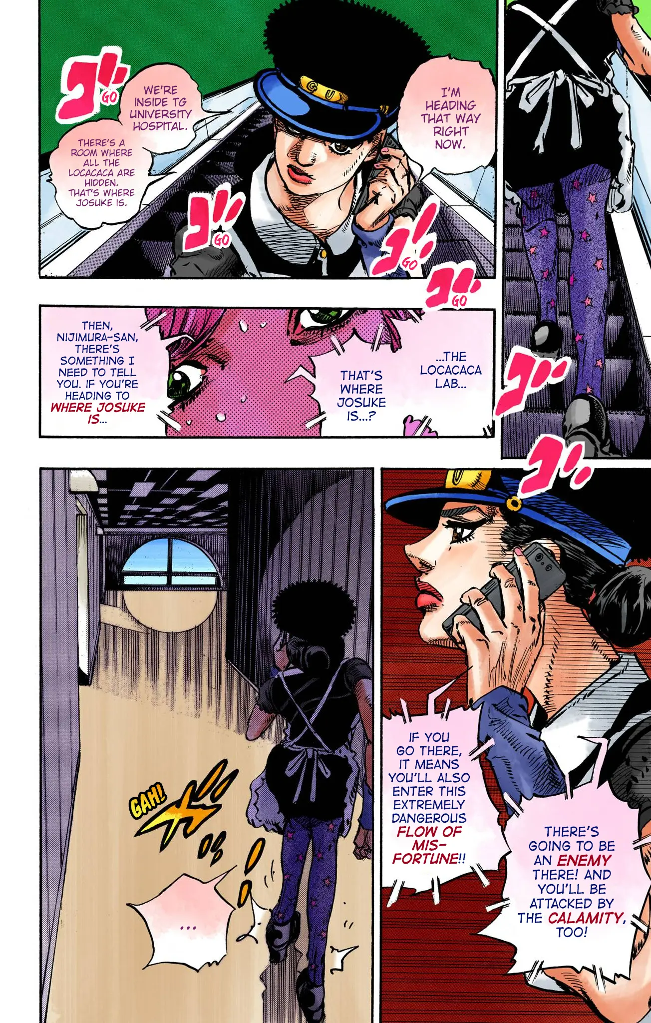 JoJo's Bizarre Adventure, Part 8: JoJolion Colored Manga β Chapter 103 β Page 16