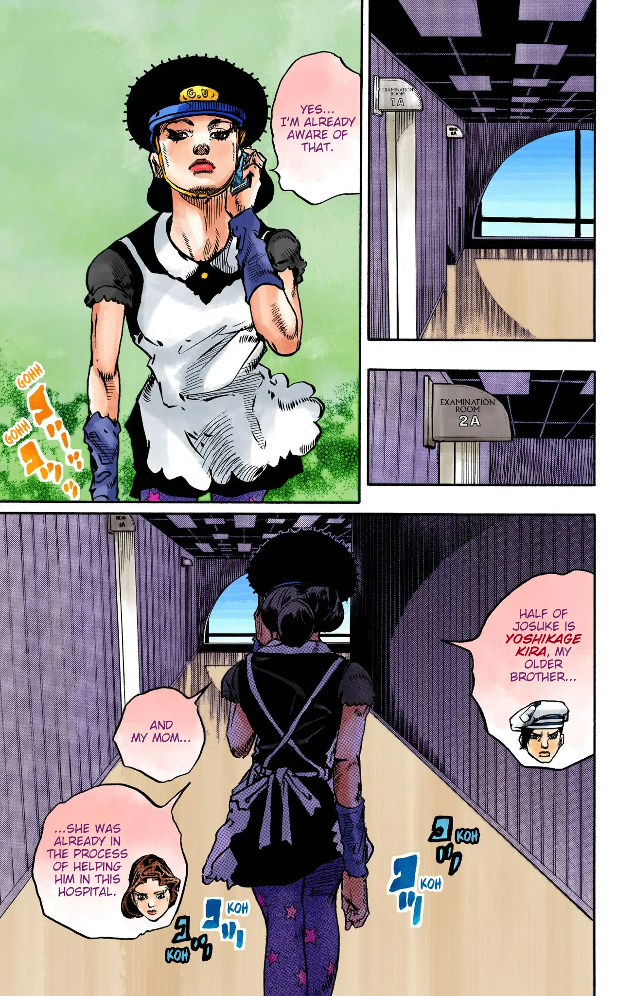 JoJo's Bizarre Adventure, Part 8: JoJolion Colored Manga β Chapter 103 β Page 17